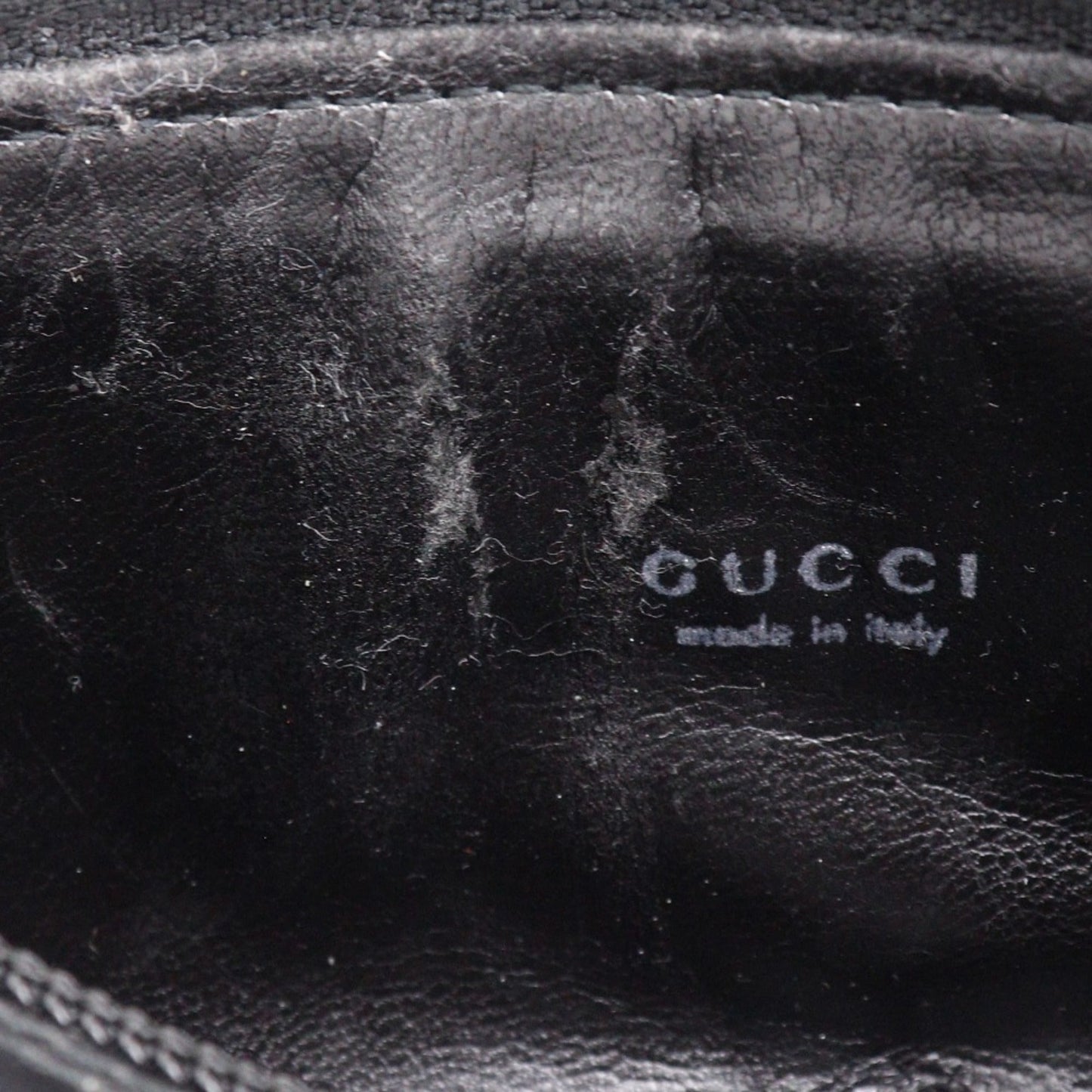 Gucci Black Nylon Canvas Pouch