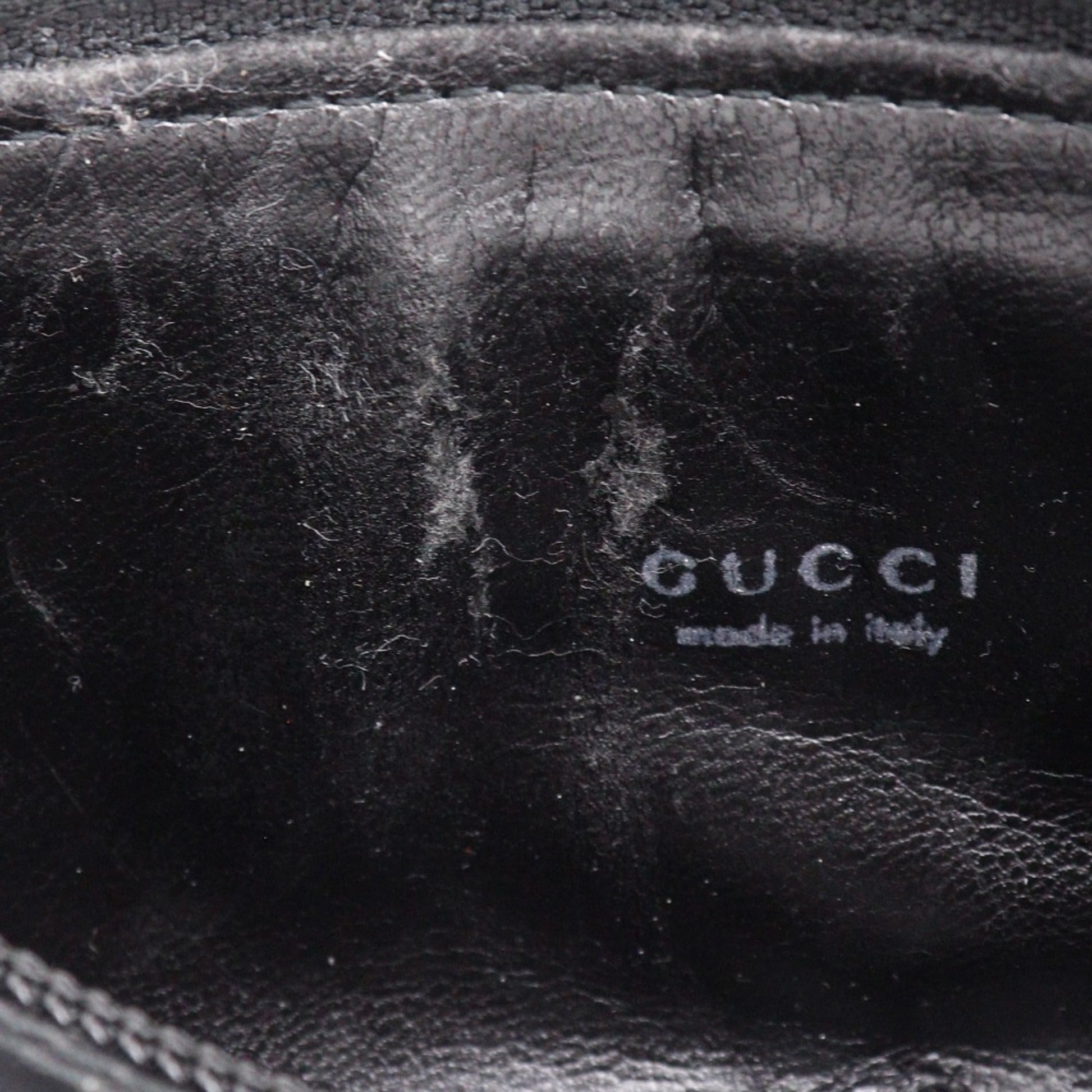 Gucci Black Nylon Canvas Pouch