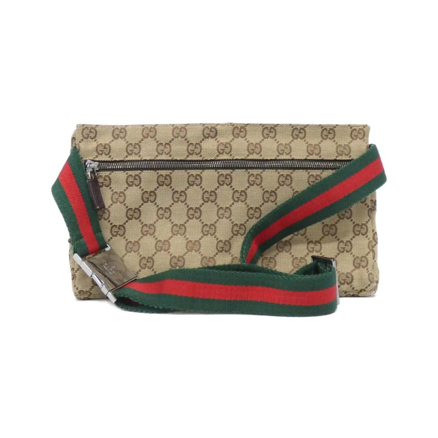 Gucci Beige Gg Canvas Fanny Pack