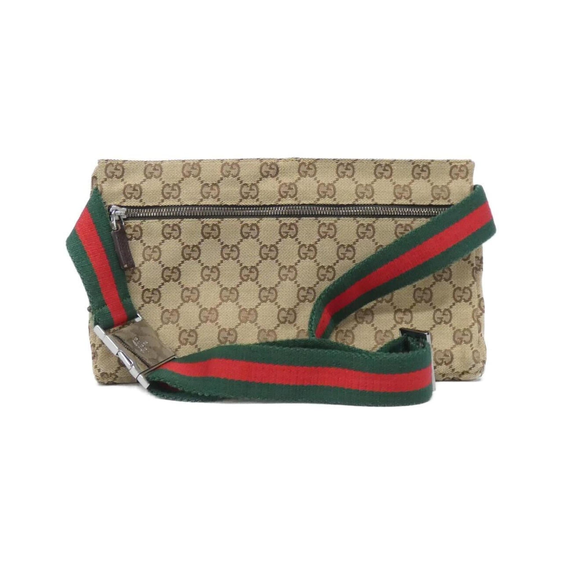 Gucci Beige Gg Canvas Fanny Pack