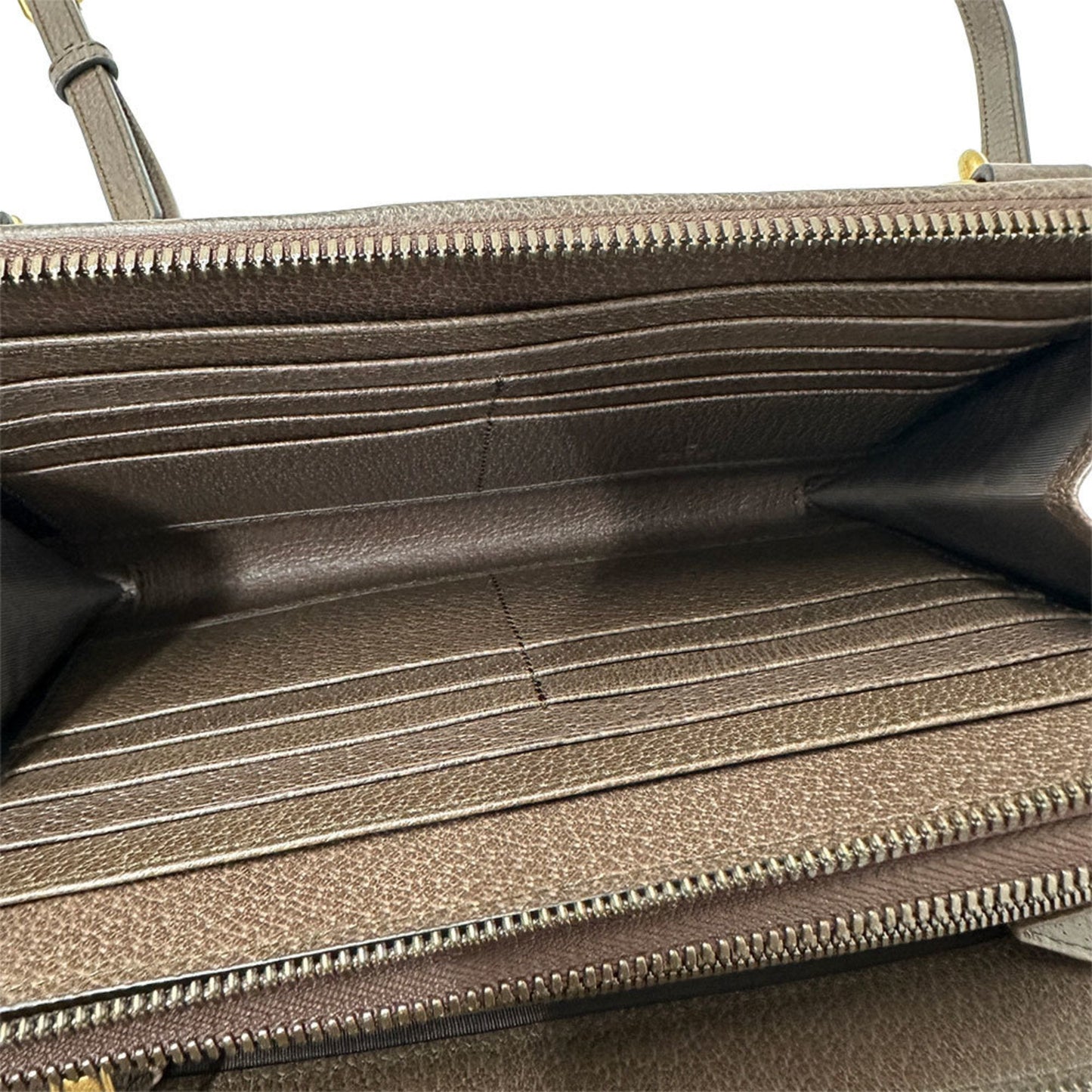 Gucci Beige Gray Gg Supreme Handbag Shoulder Bag