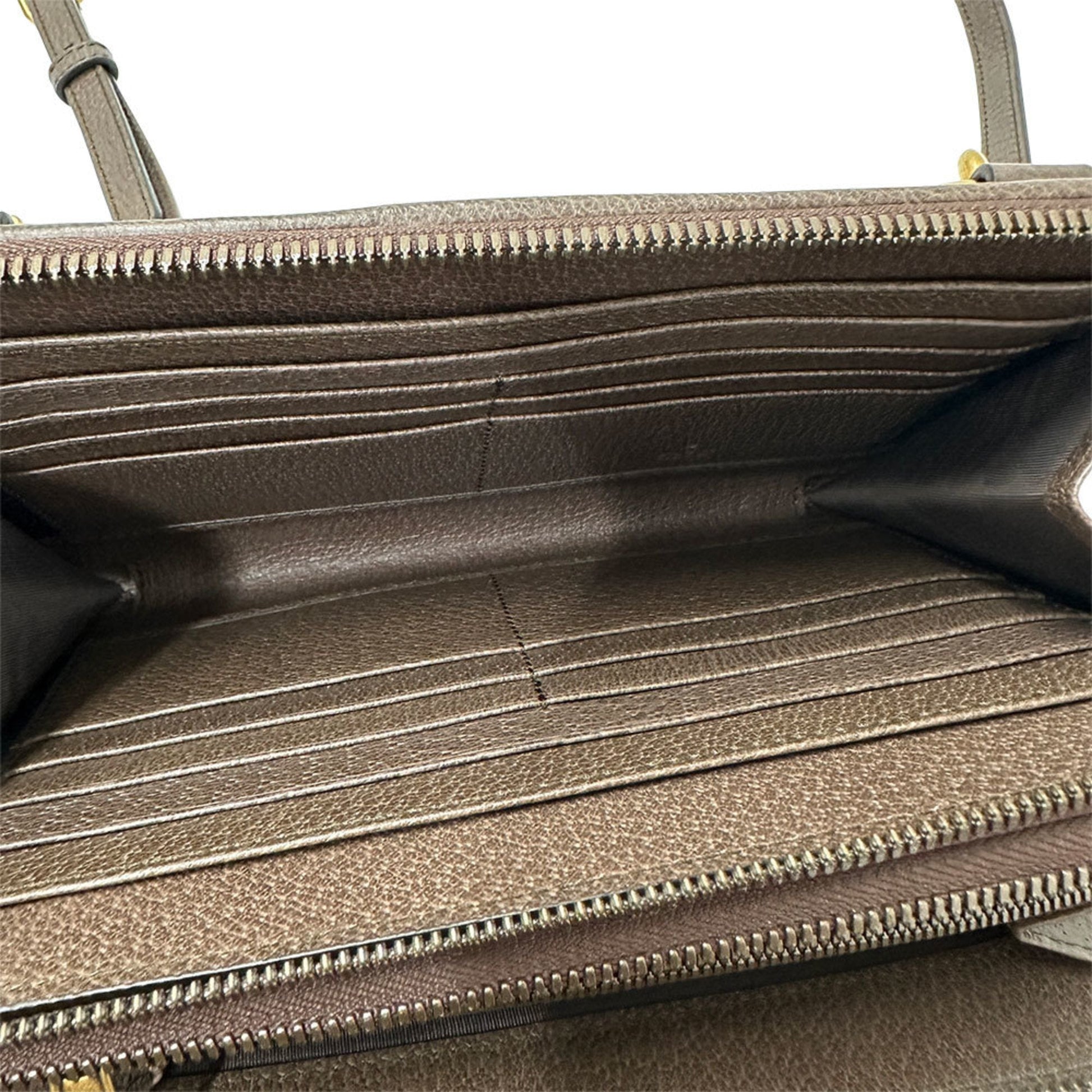 Gucci Beige Gray Gg Supreme Handbag Shoulder Bag