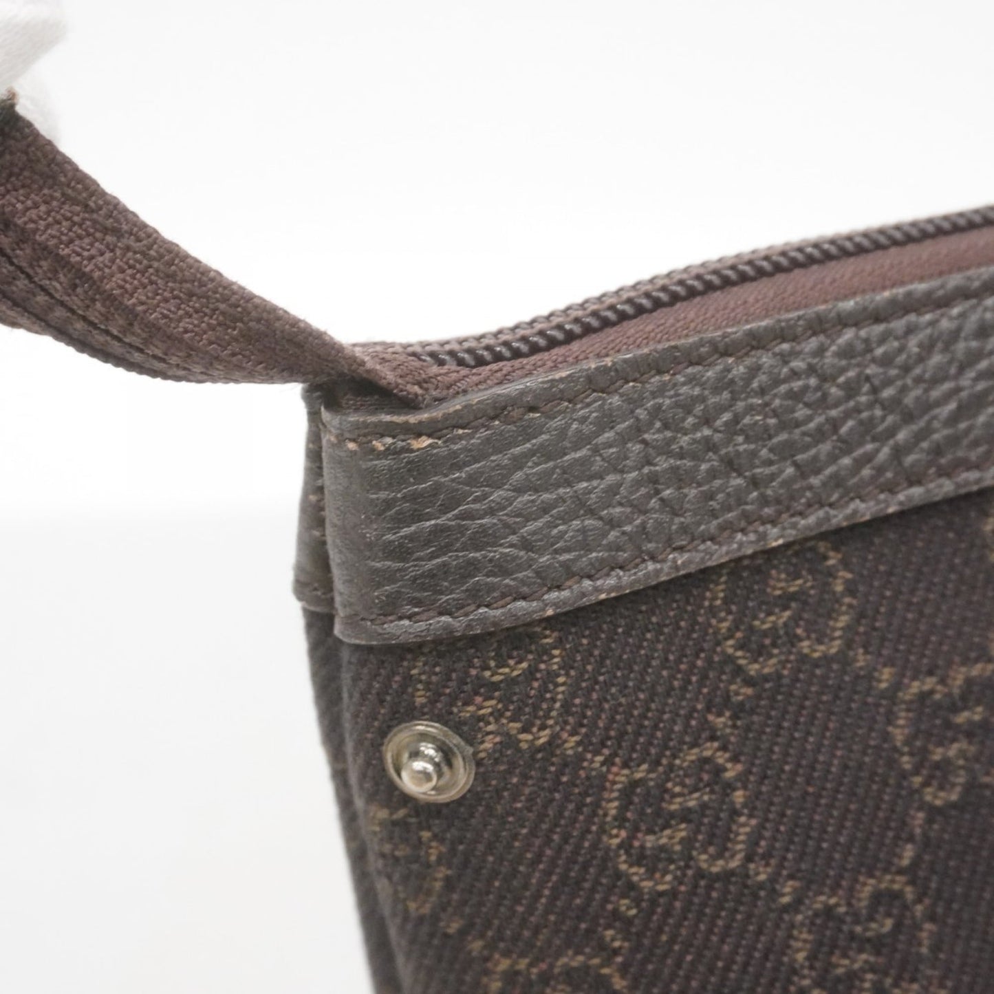 Gucci Brown Denim Tote Bag