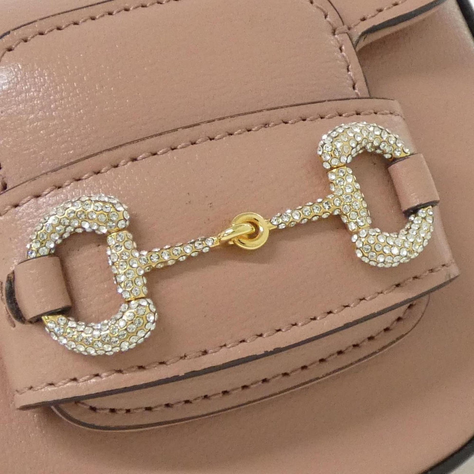 Gucci Dusty Pink Leather Shoulder Bag