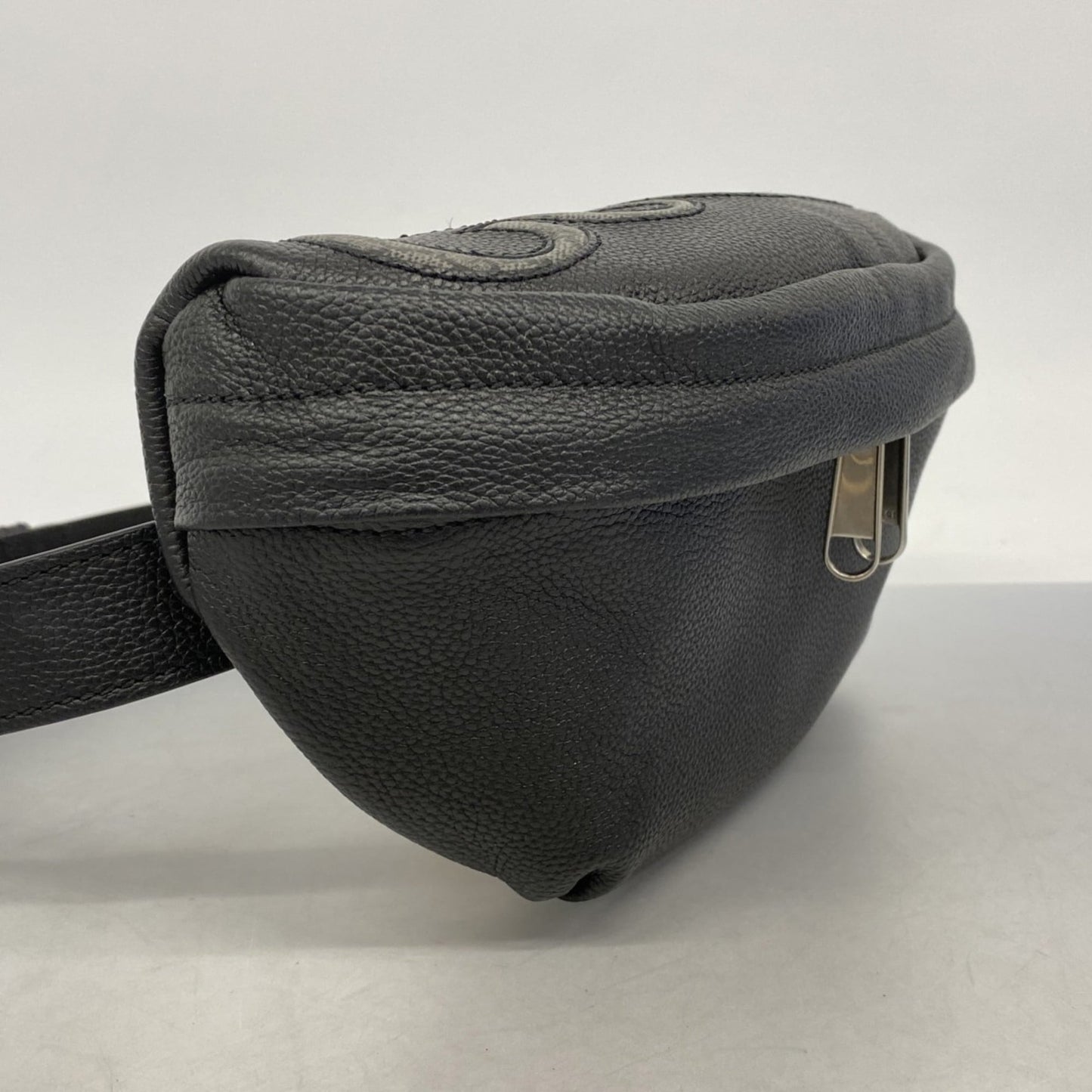 Gucci Black Leather Fanny Pack