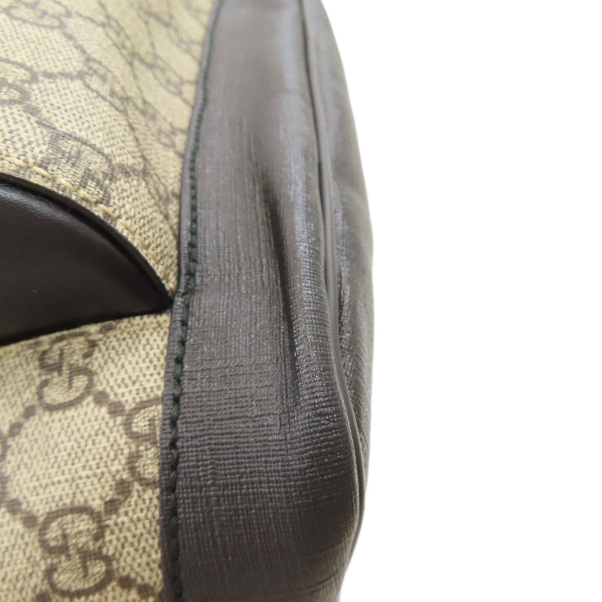 Gucci Brown Pvc Backpack