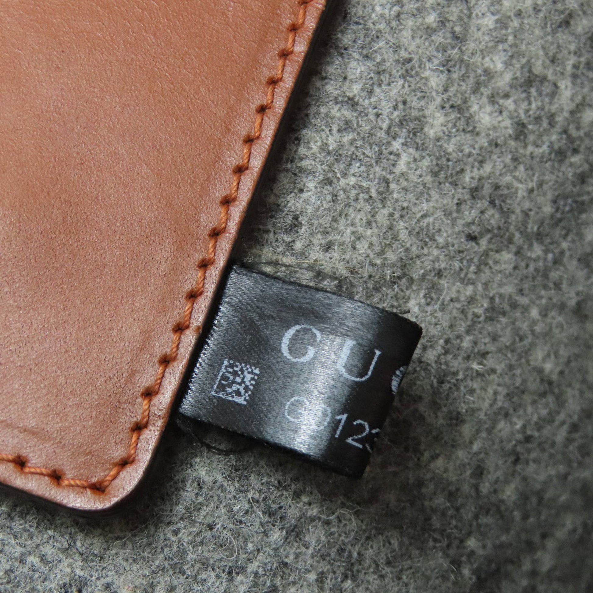 Gucci Gray Felt Tote Bag