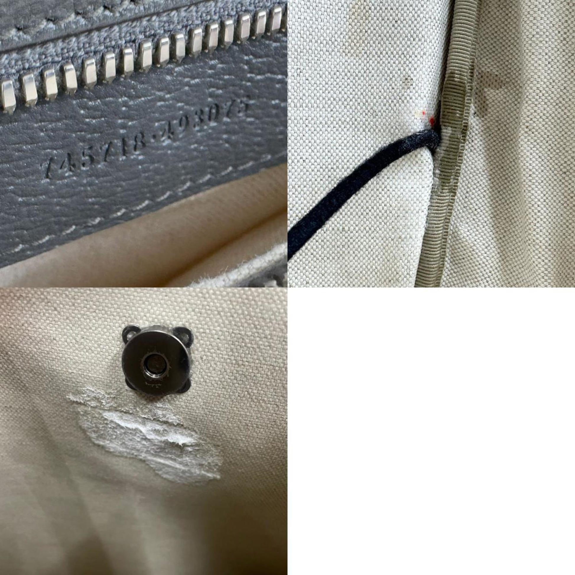 Gucci Gray Gg Supreme Backpack