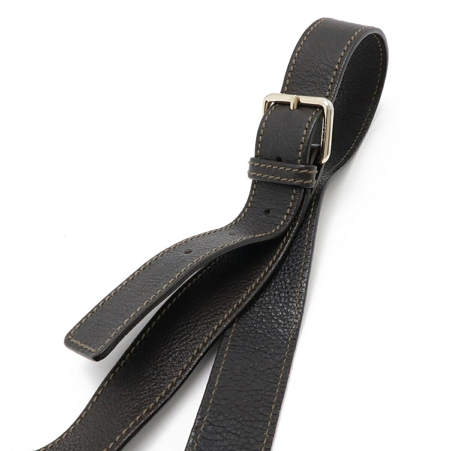 Gucci Dark Brown Leather Shoulder Bag