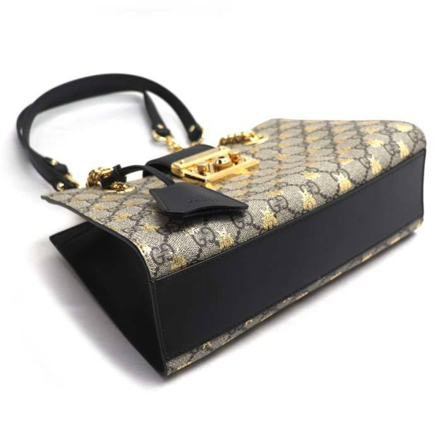 Gucci Beige Gg Supreme Leather Shoulder Bag