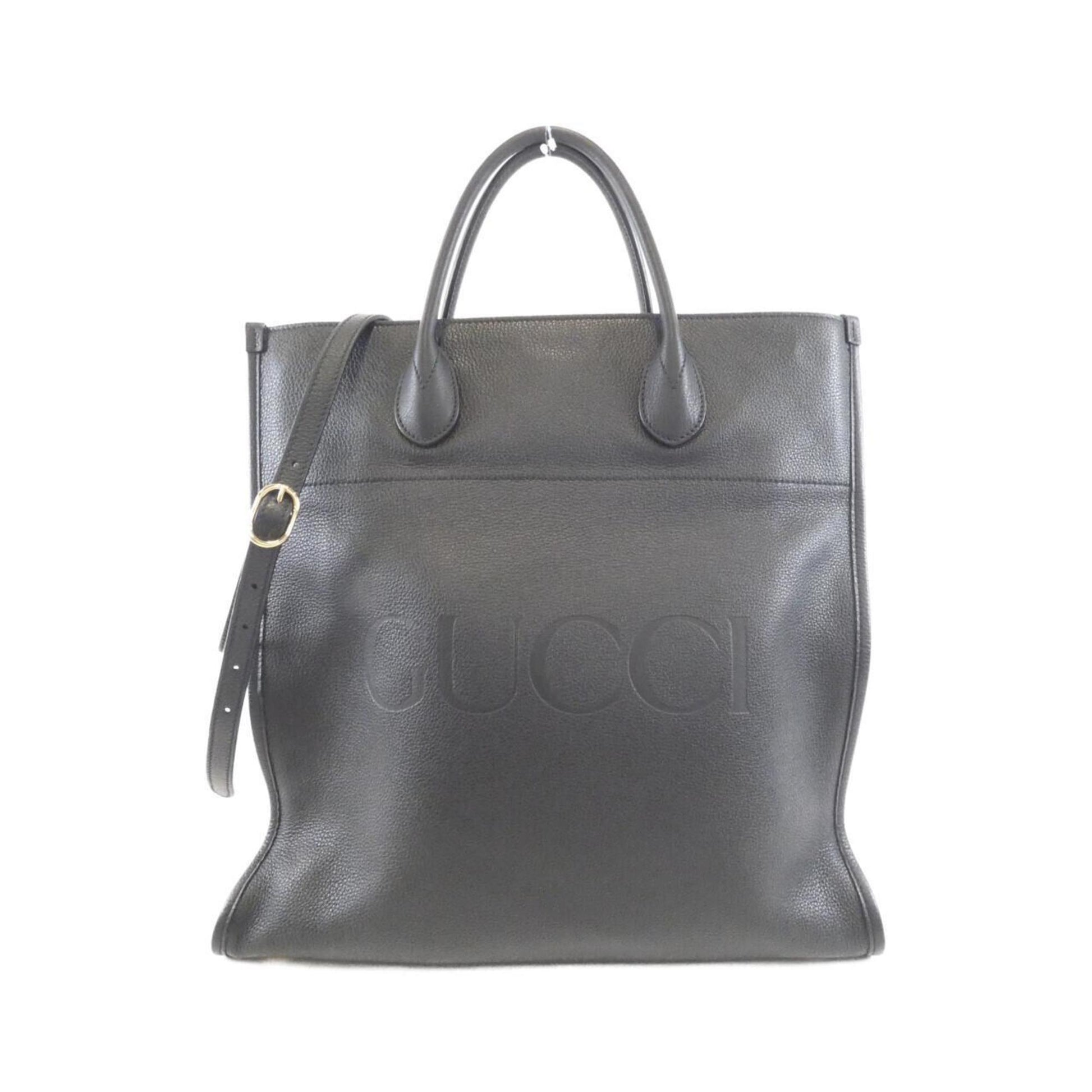 Gucci Black Leather Handbag
