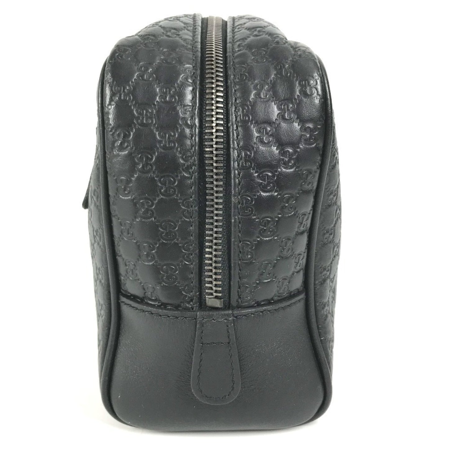 Gucci Guccissima Black Gg Leather Clutch Bag