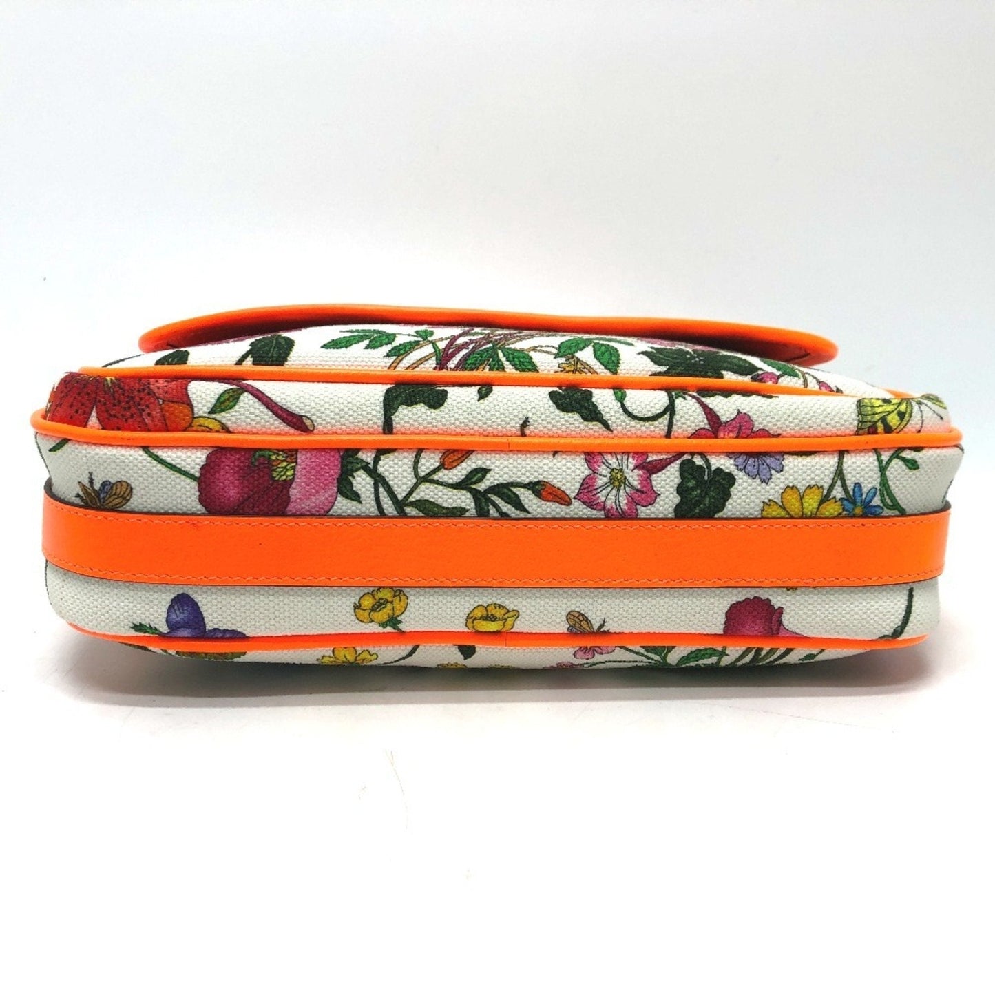 Gucci Multi-Color Canvas Leather Shoulder Bag