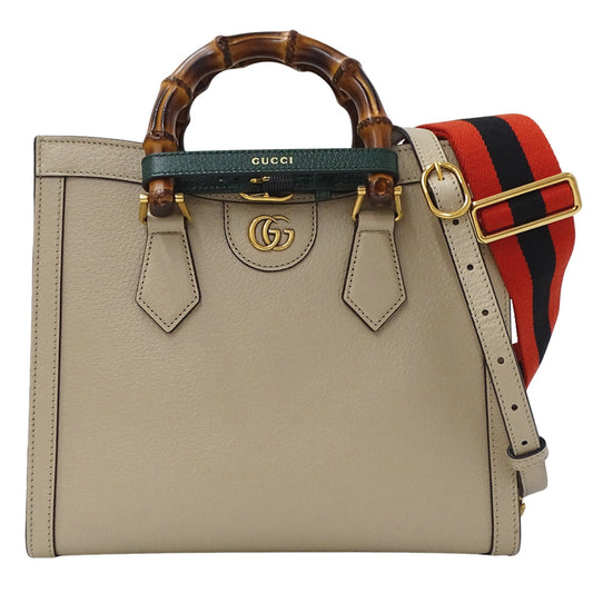 Gucci Beige Leather Handbag Shoulder Bag