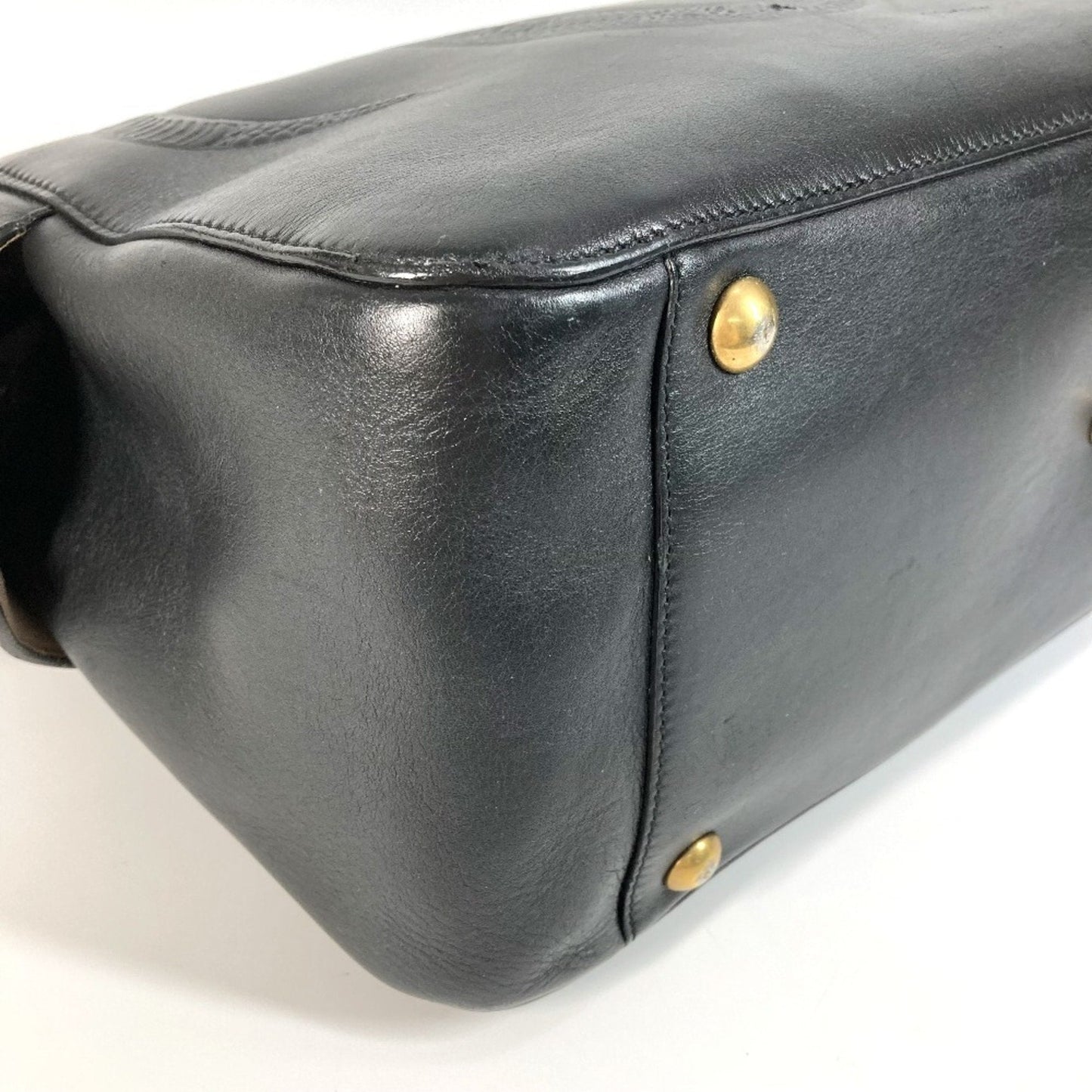 Gucci Black Leather Boston Bag Shoulder Bag