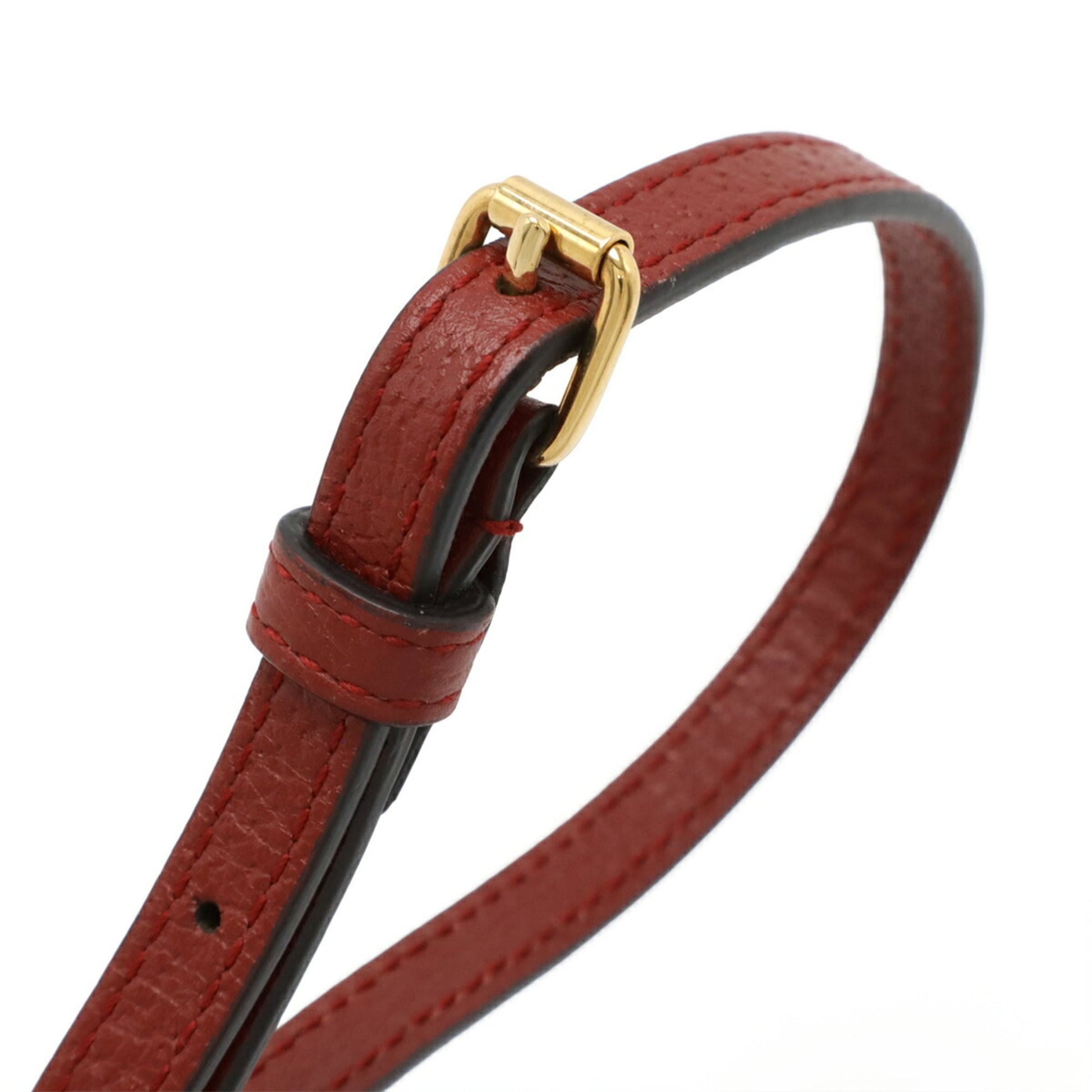 Gucci Beige Multi-Color Red Color Gg Supreme Canvas Leather Shoulder Bag