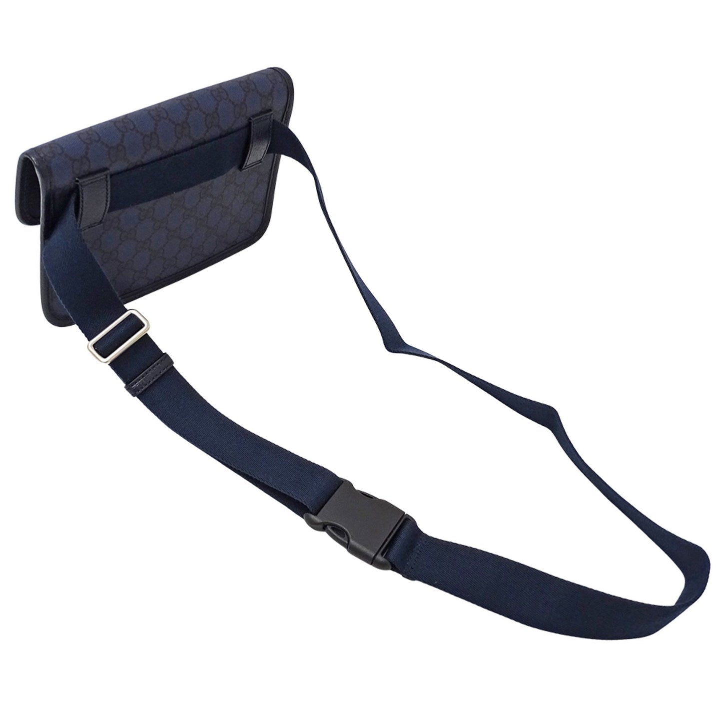 Gucci Navy Gg Supreme Shoulder Bag Sling Bag