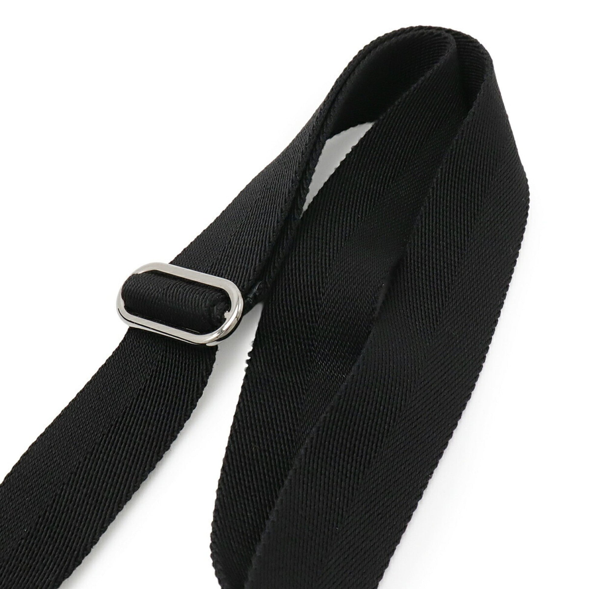 Gucci Black Canvas Leather Shoulder Bag