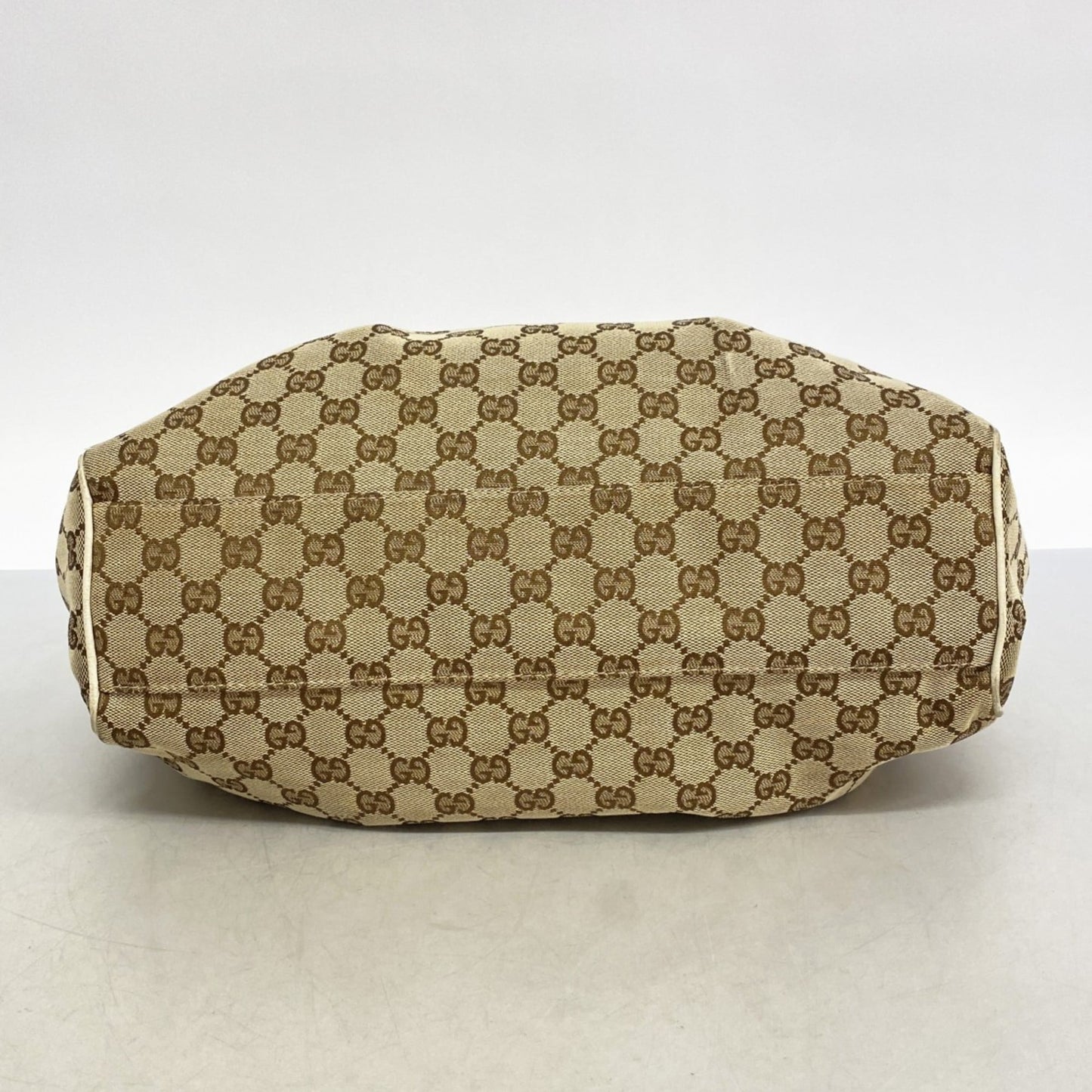 Gucci Brown Canvas Tote Bag