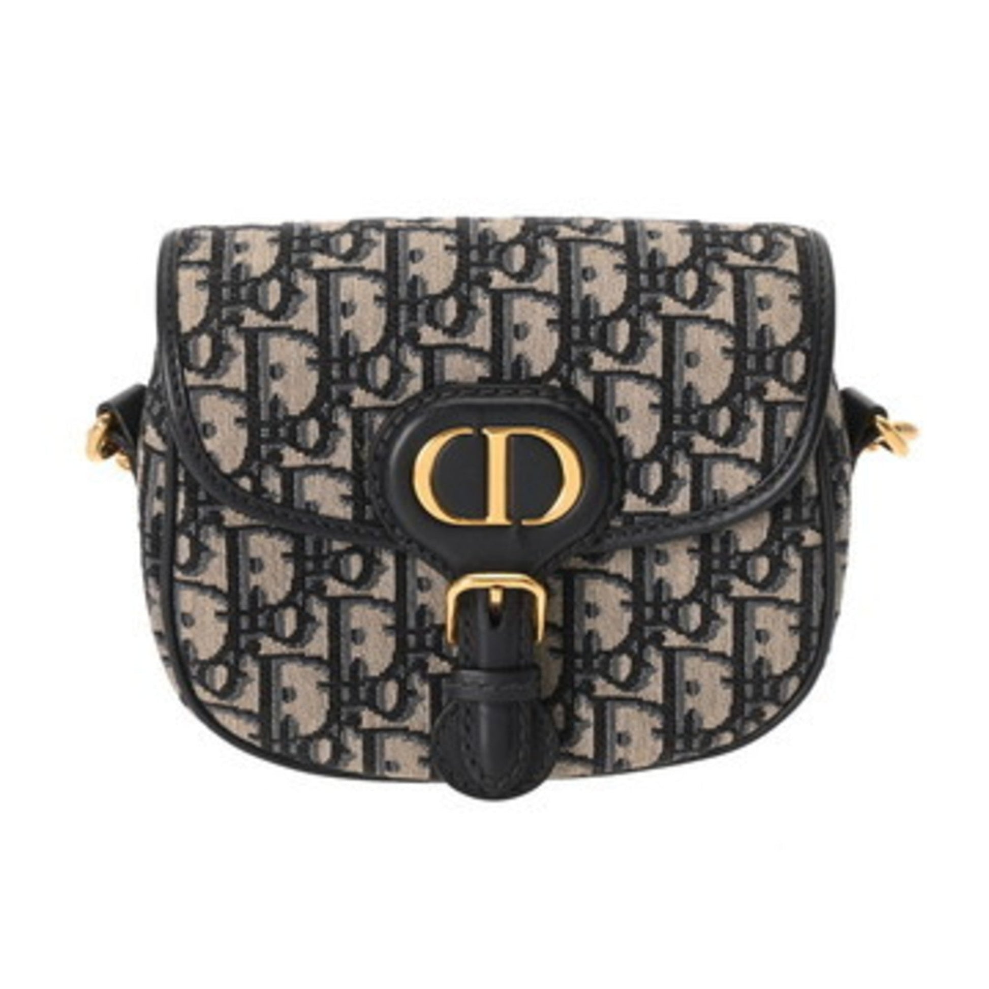 Dior Handbag Christian Jacquard Shoulder Bag 2 Blue Navy