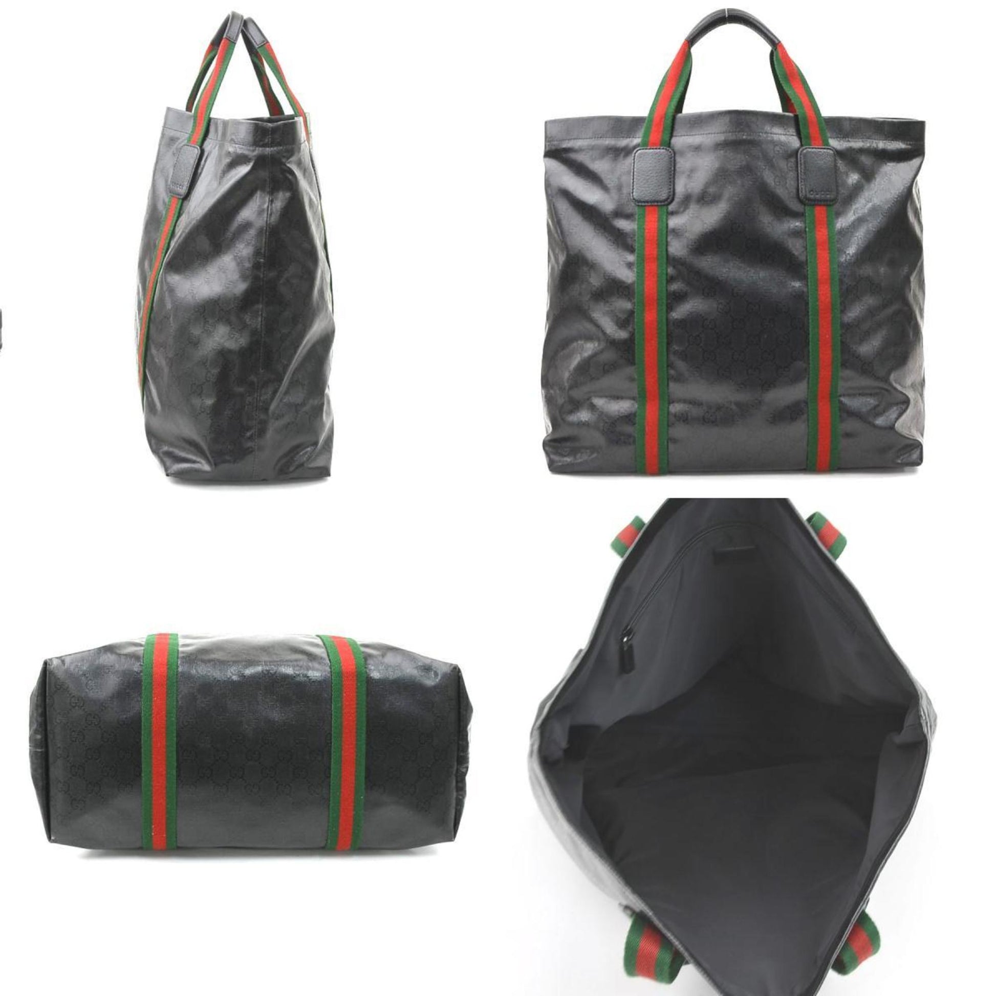 Gucci Black Pvc Handbag