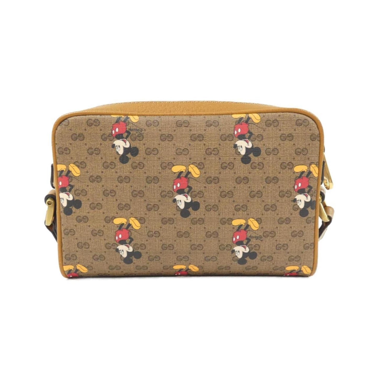 Gucci Beige Light Brown Gg Supreme Leather Shoulder Bag
