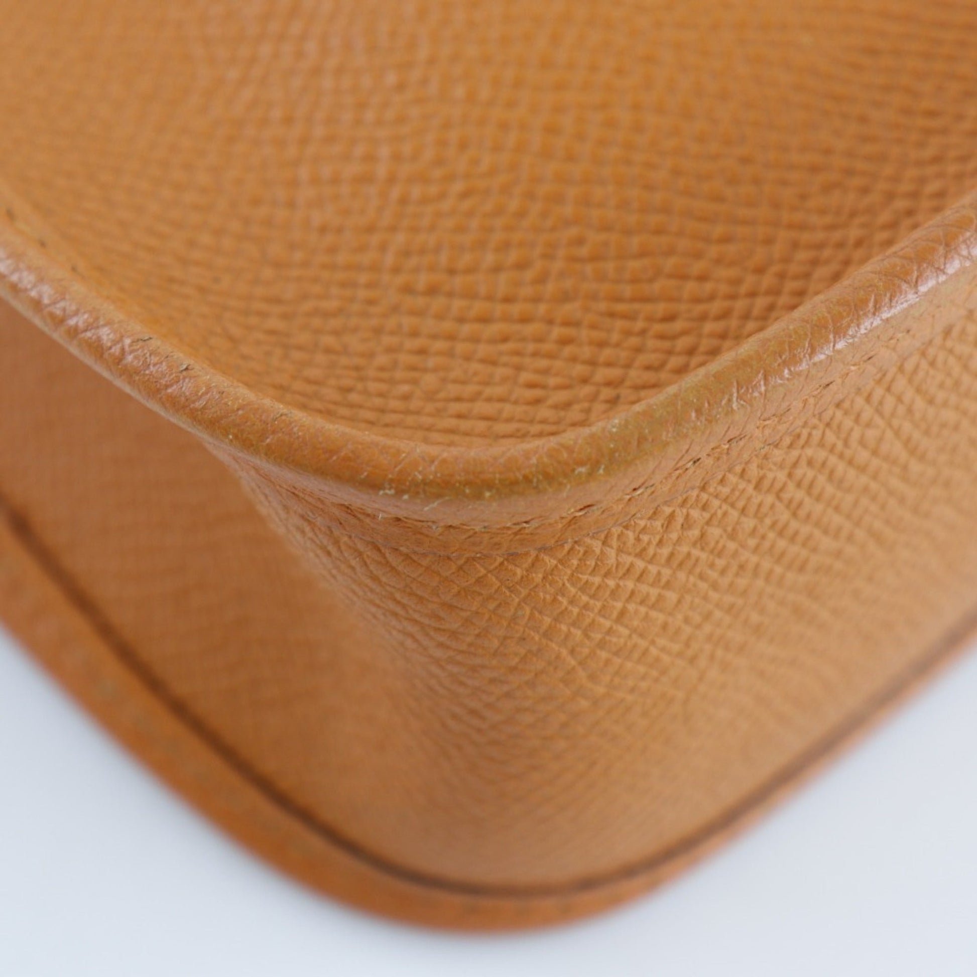 Hermes Epsom Shoulder Bag Leather Orange 1815