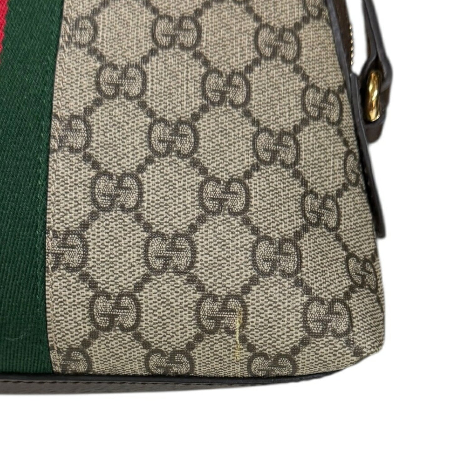 Gucci Ophidia Beige Brown Gg Supreme Shoulder Bag