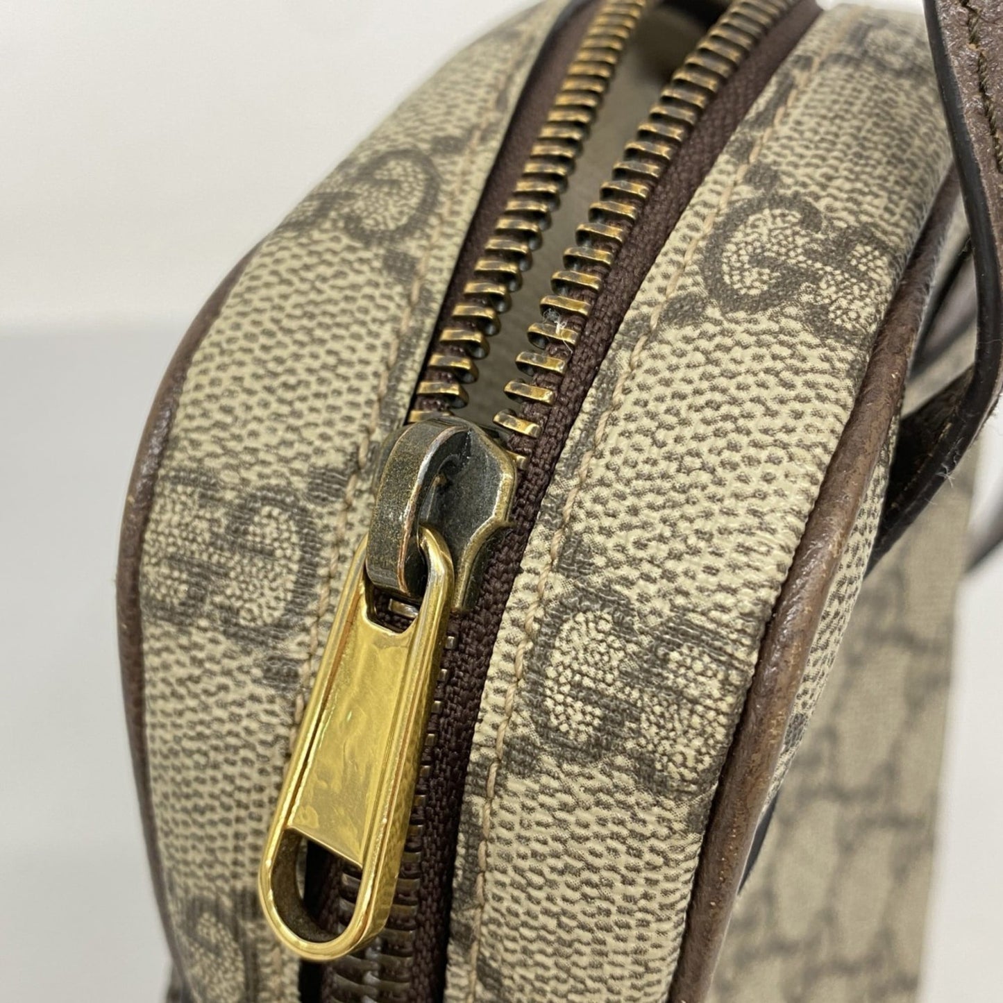 Gucci Brown Pvc Shoulder Bag