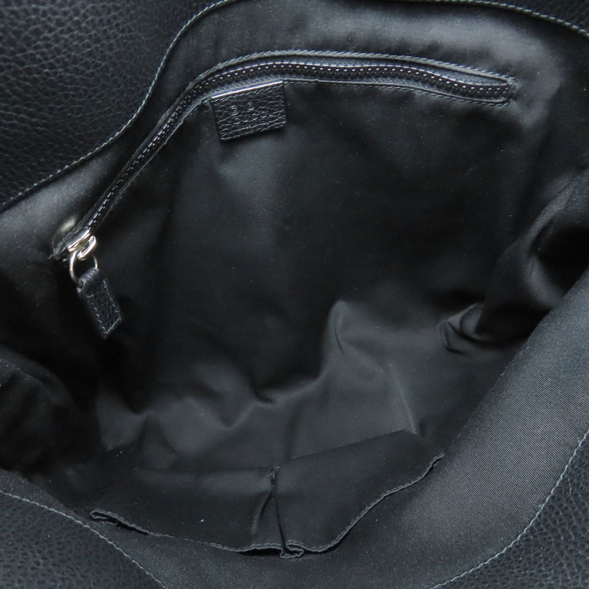 Gucci Black Nylon Canvas Tote Bag