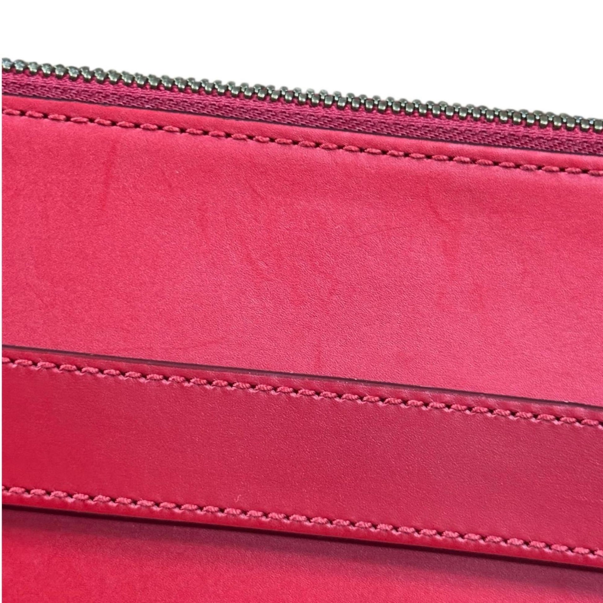 Gucci Red Color Leather Shoulder Bag