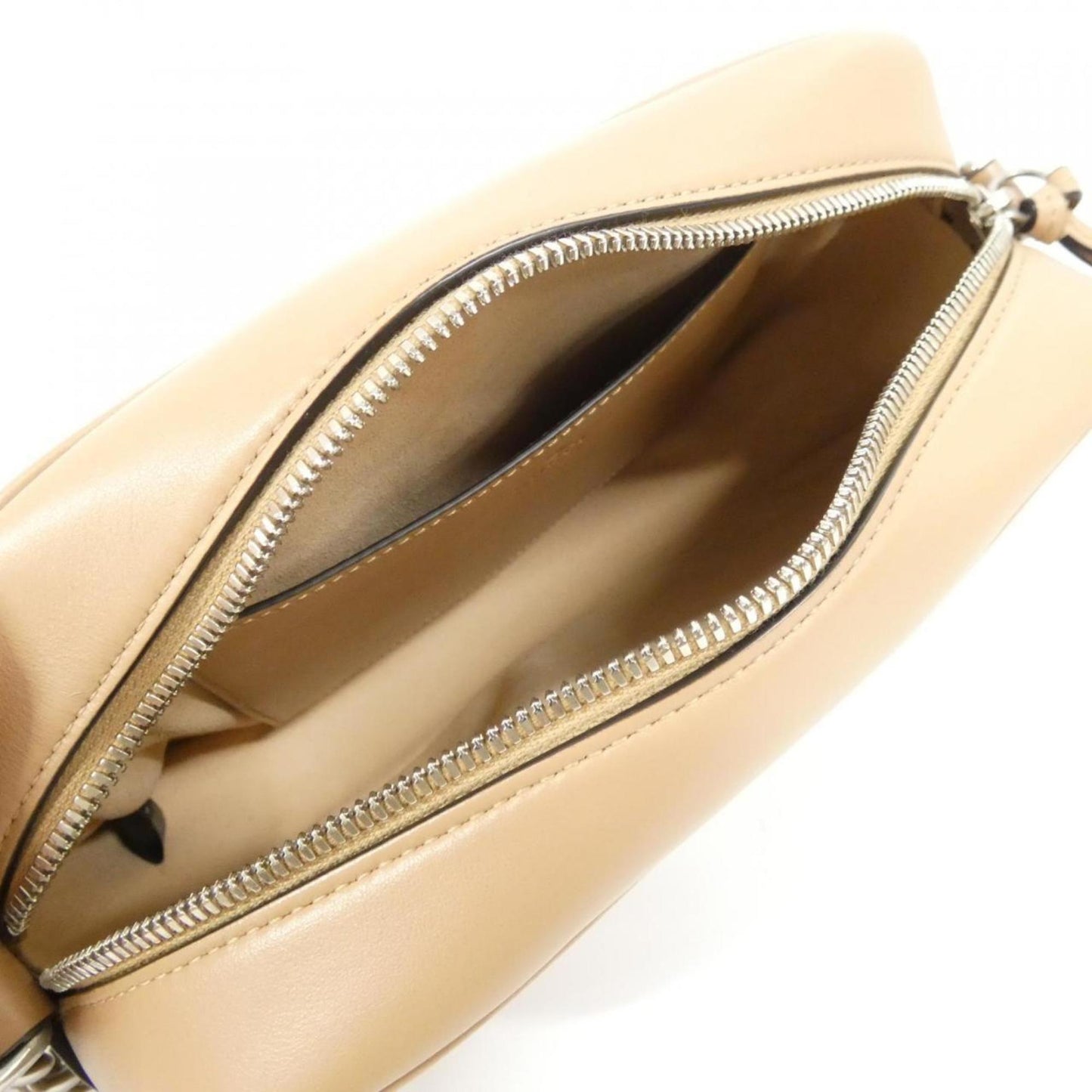 Gucci Gg Marmont Beige Leather Shoulder Bag
