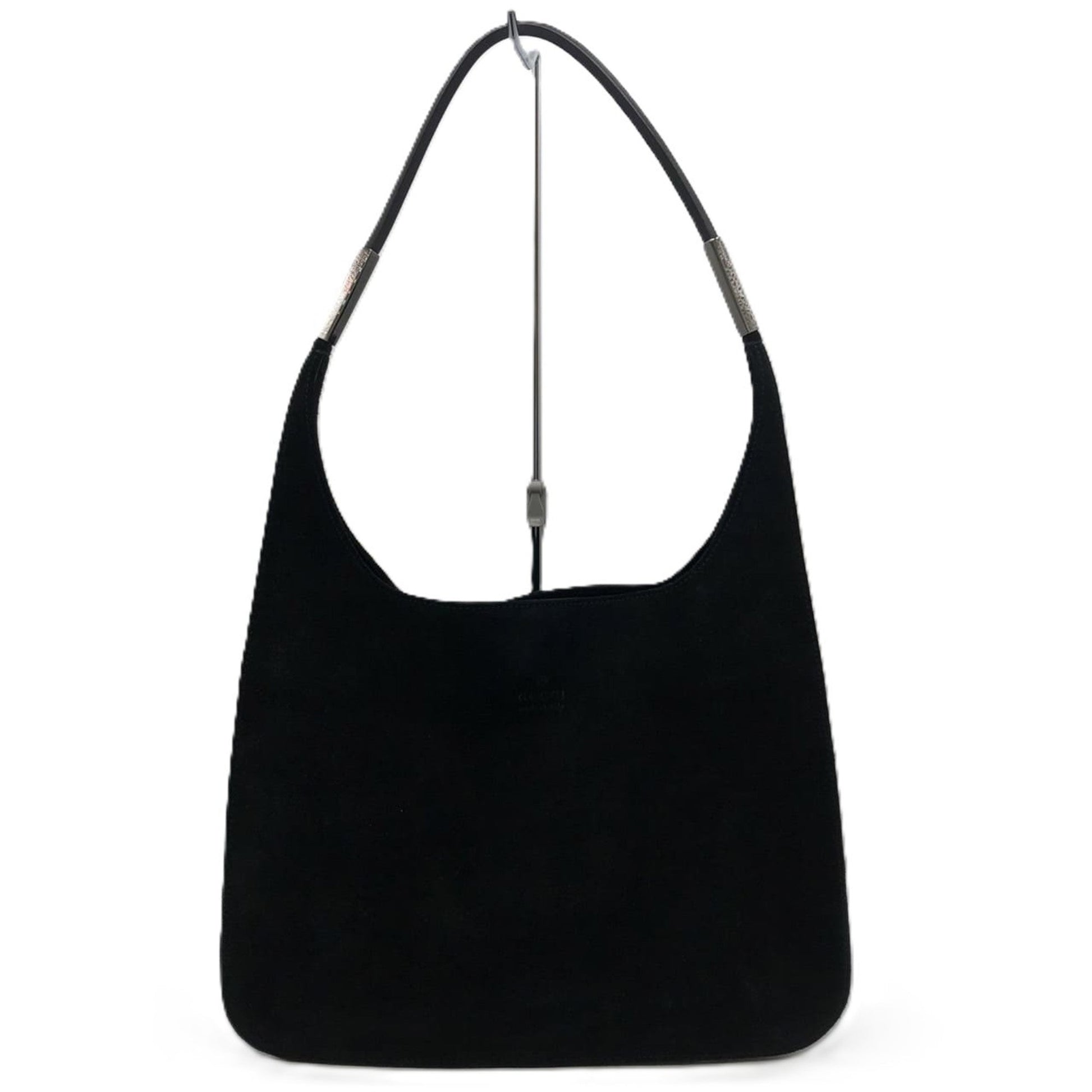Gucci Black Suede Handbag Shoulder Bag