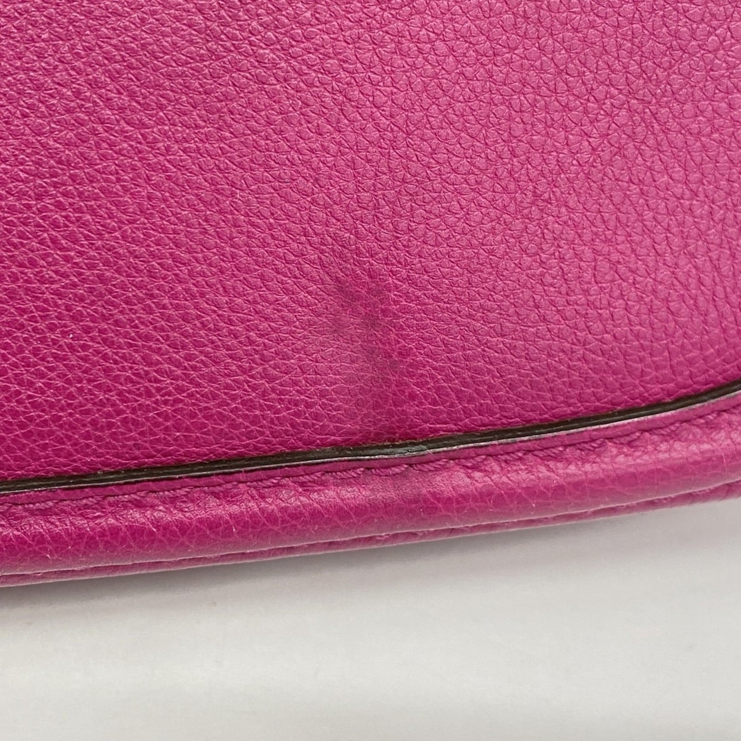 Gucci Purple Leather Handbag