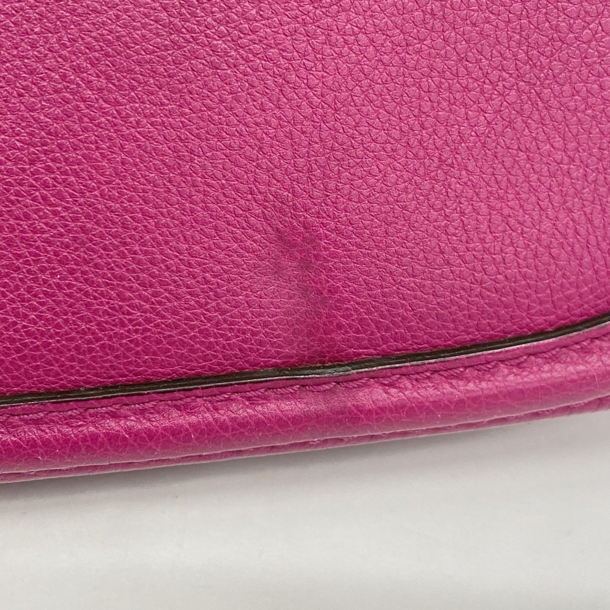 Gucci Purple Leather Handbag