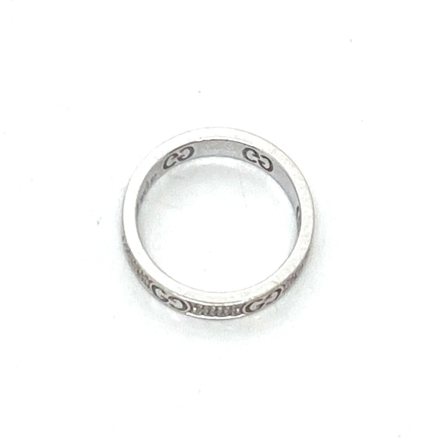 Gucci White Gold (18K) Band Ring