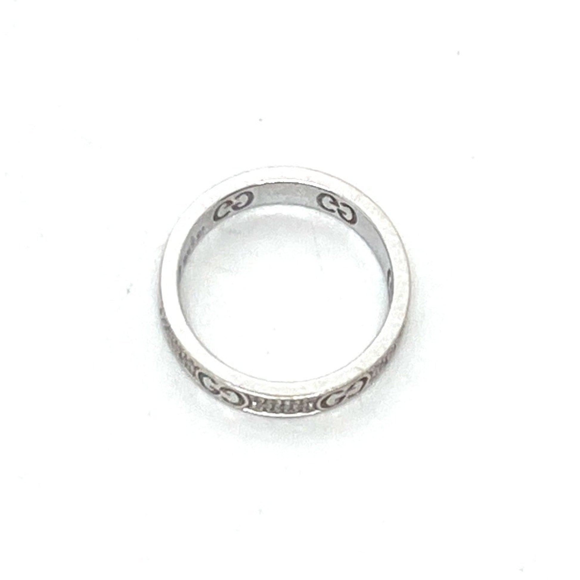 Gucci White Gold (18K) Band Ring