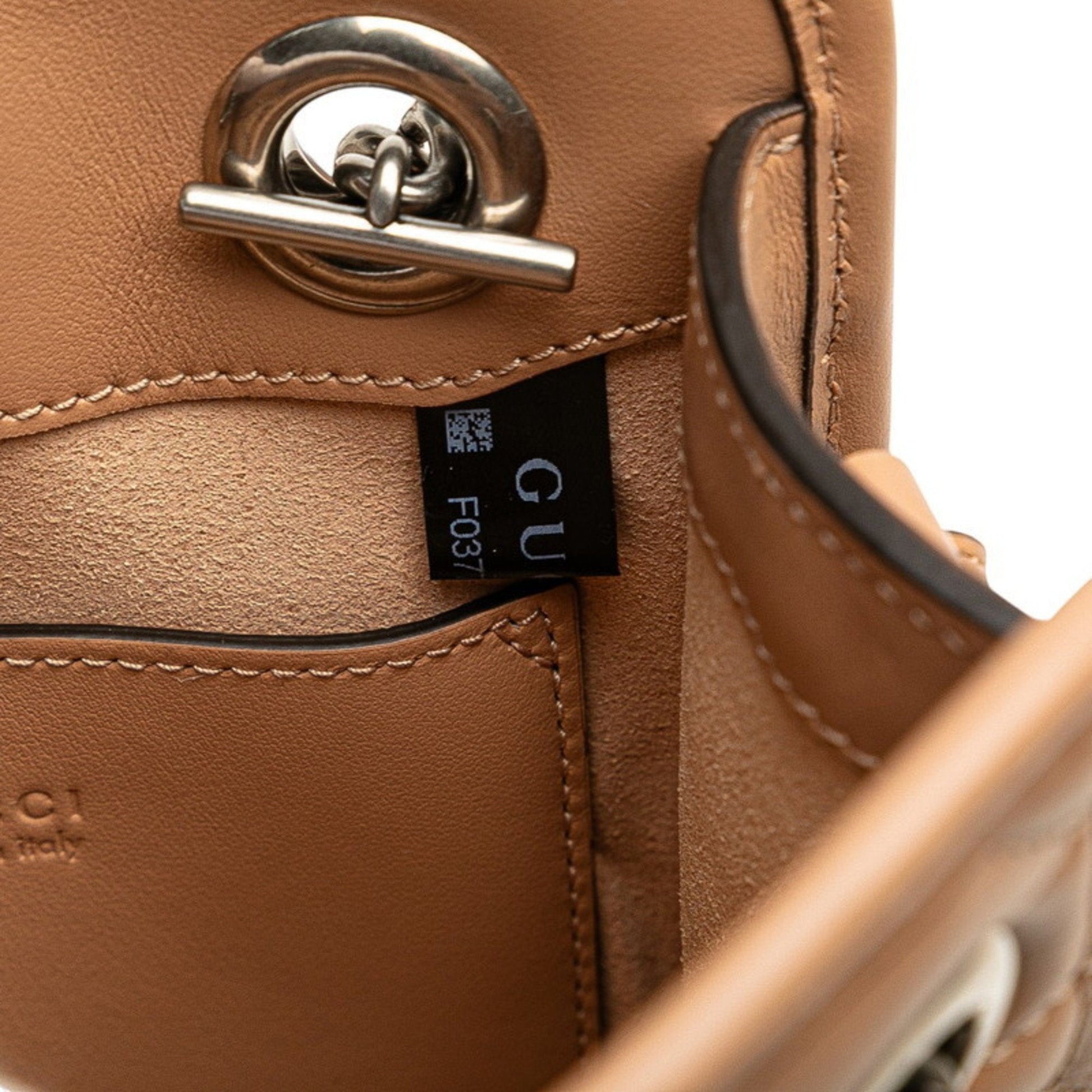 Gucci Beige Leather Handbag Shoulder Bag