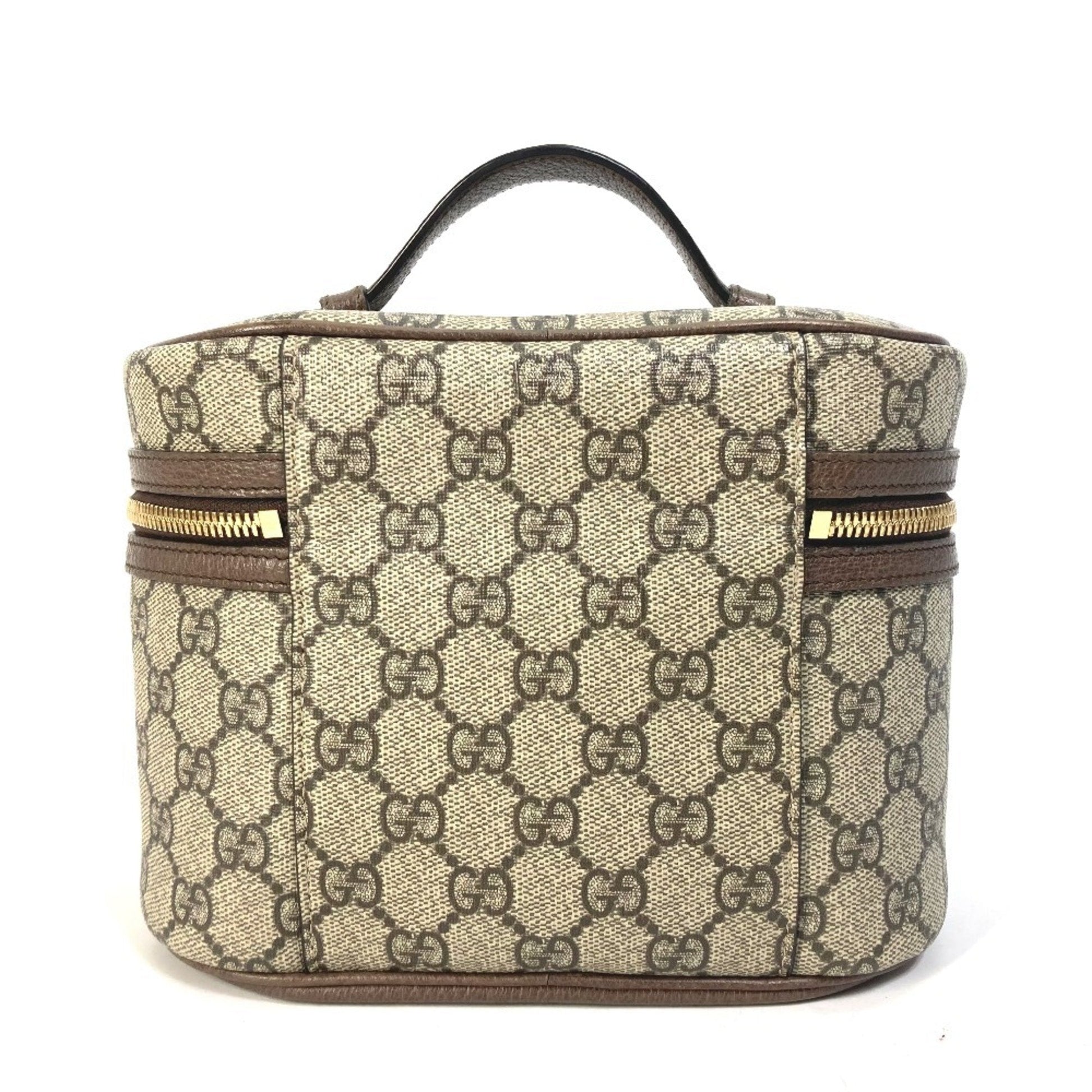 Gucci Beige Gg Supreme Handbag Vanity Bag