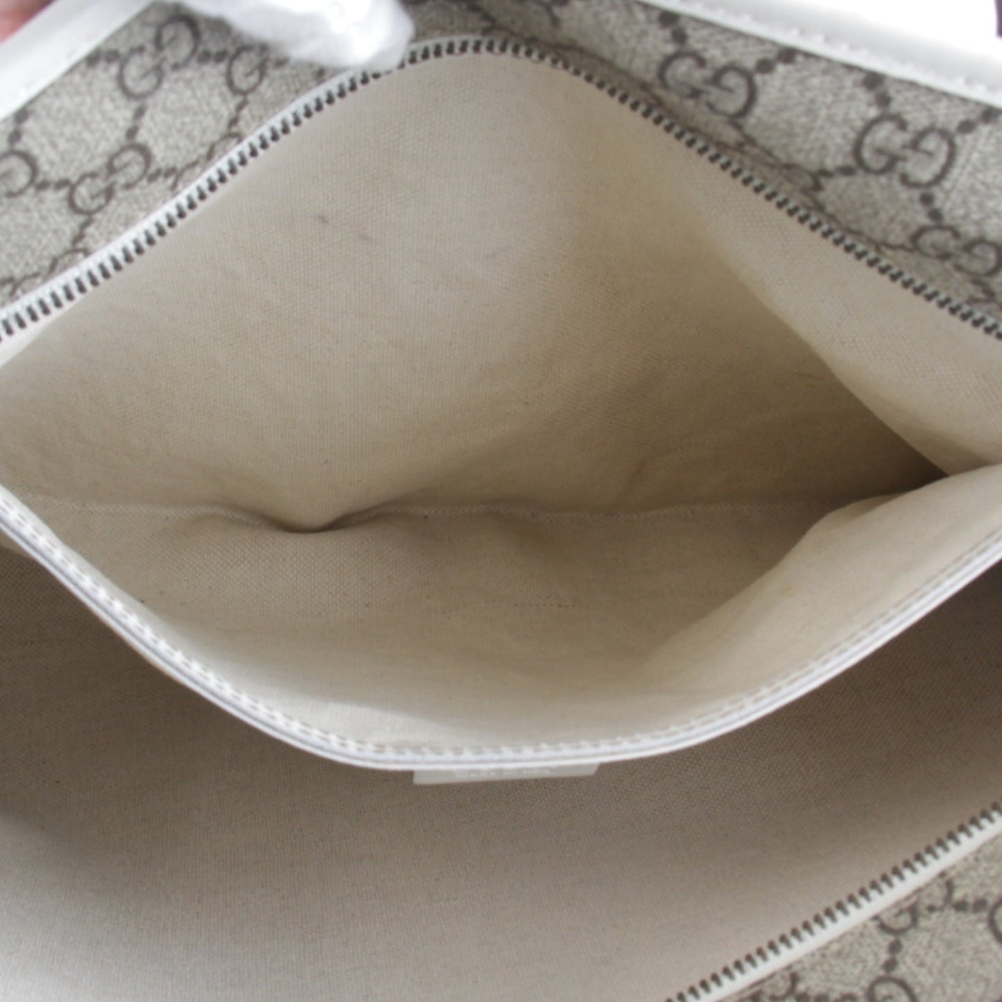 Gucci Brown Gg Supreme Tote Bag