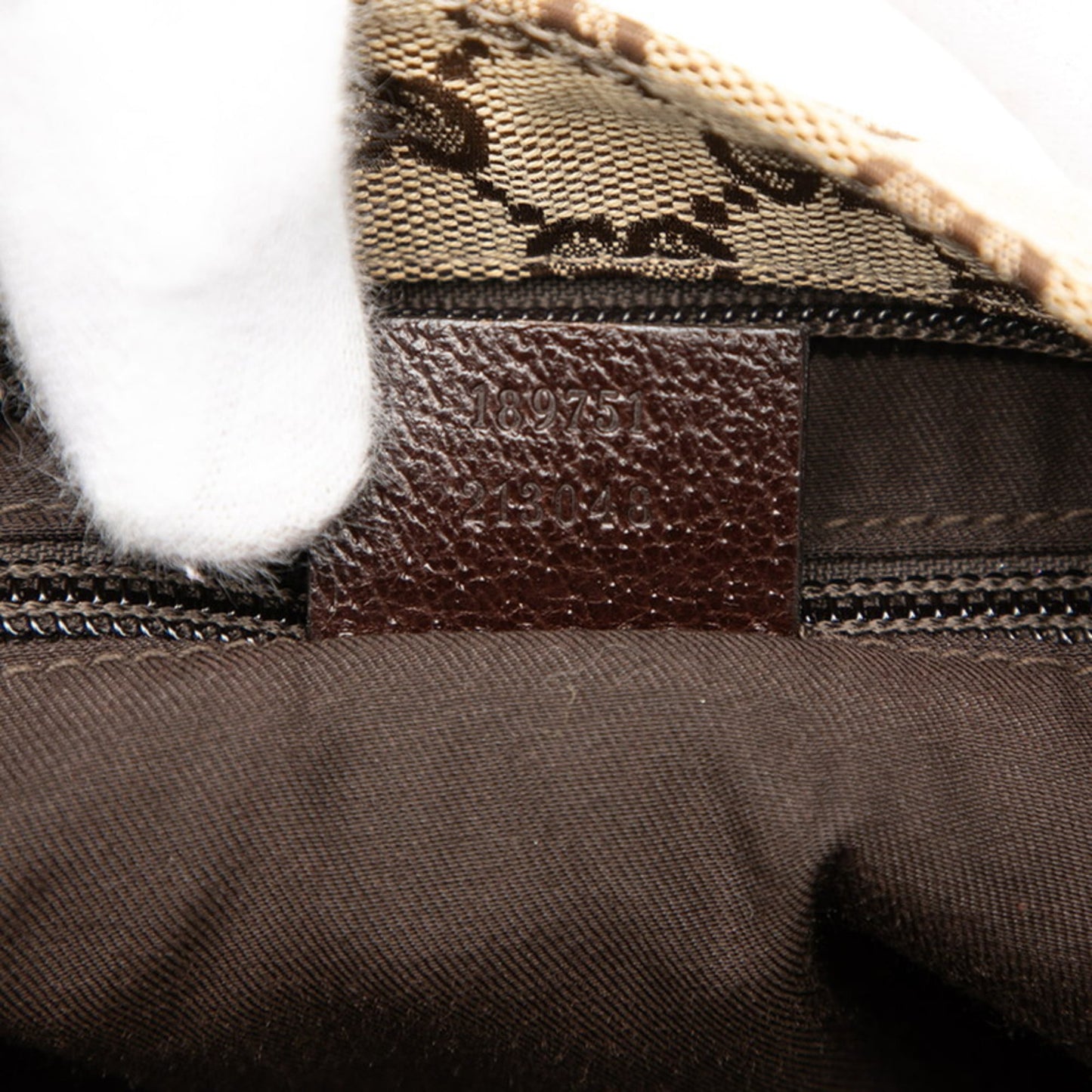 Gucci Brown Gg Canvas Shoulder Bag