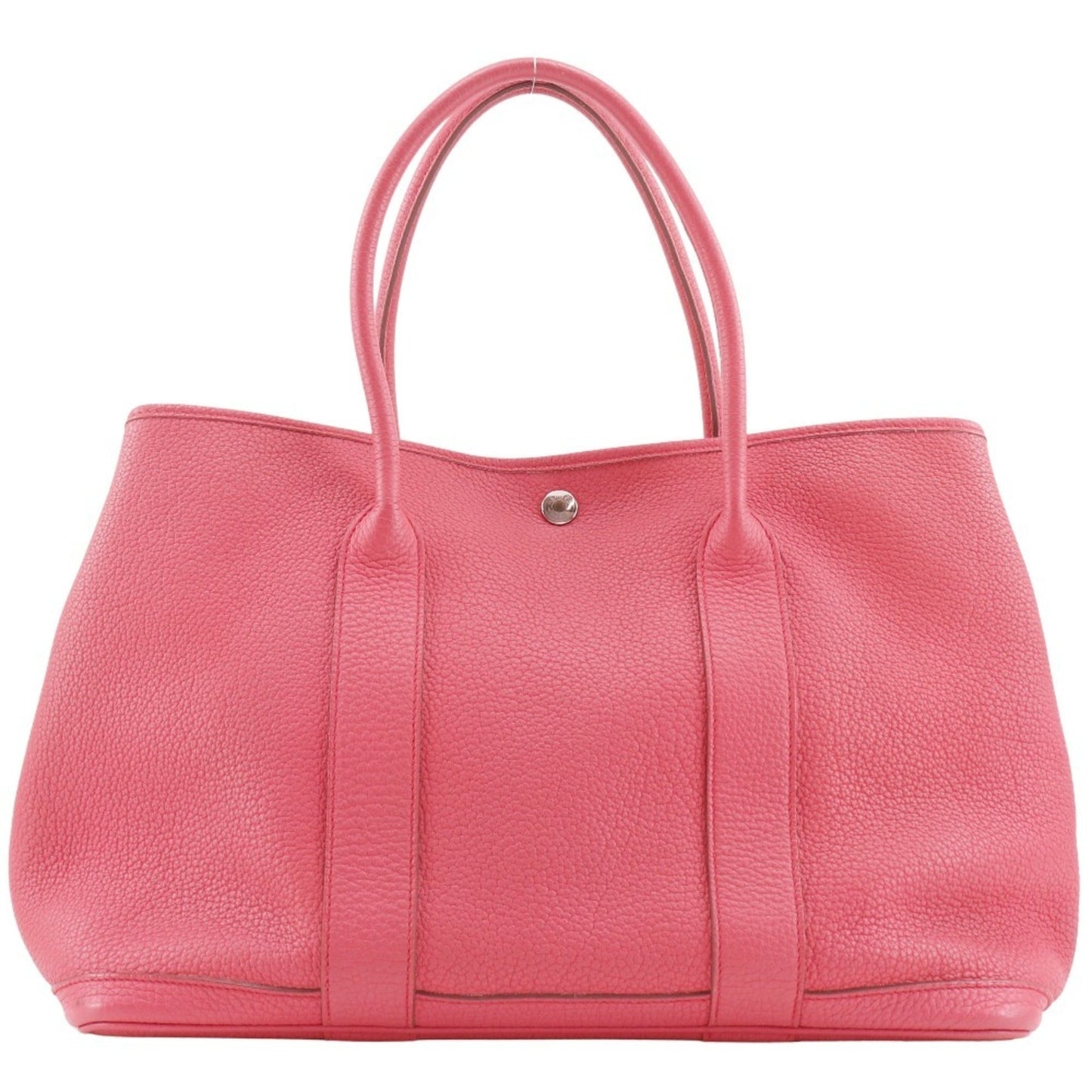 Hermes Negonda Tote Bag Leather Pink Tote Bag 1