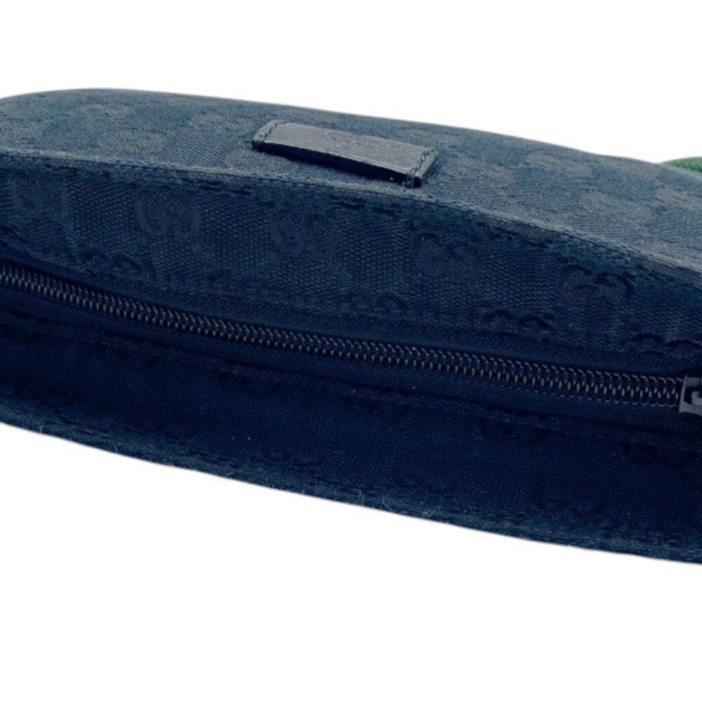 Gucci Black Gg Canvas Shoulder Bag