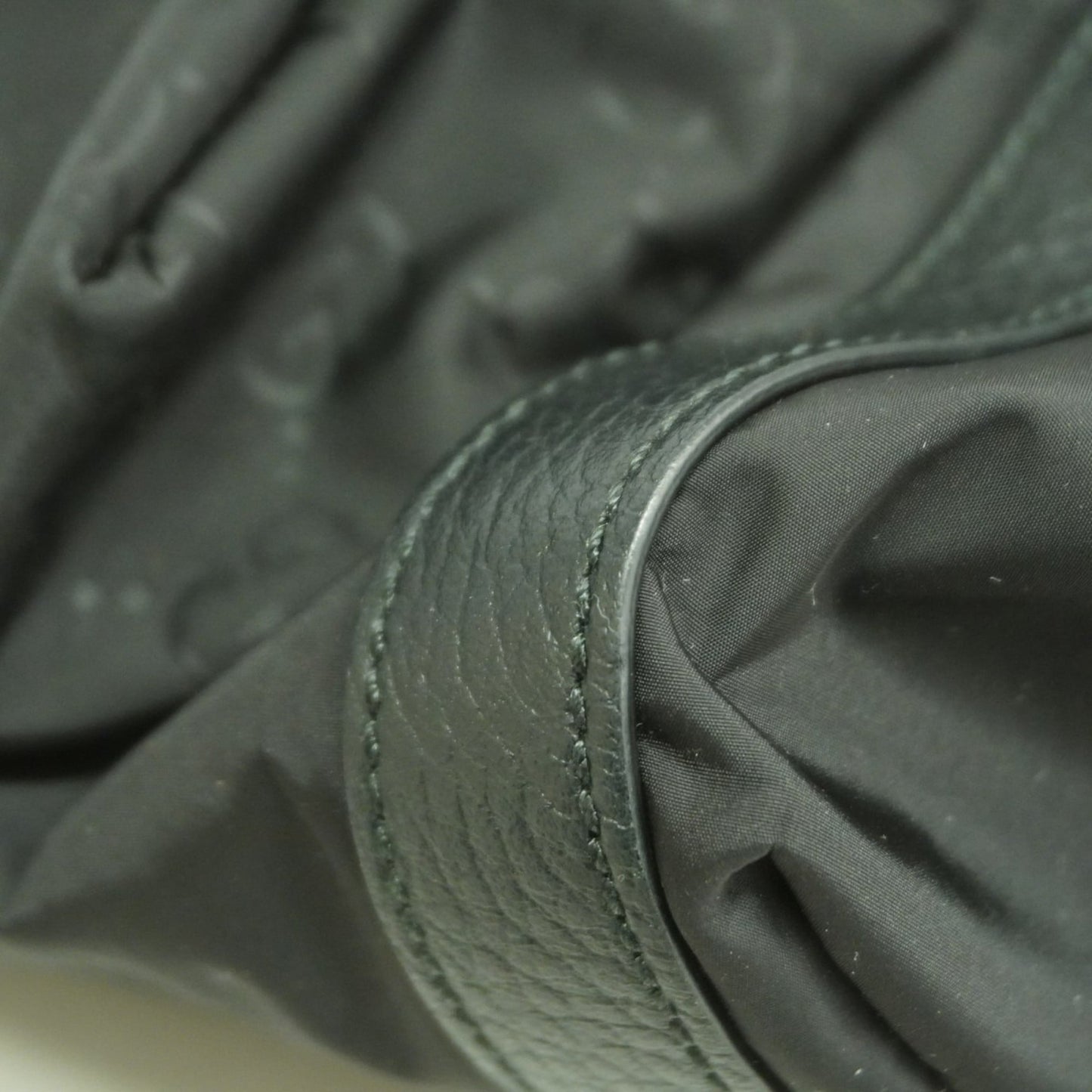 Gucci Black Nylon Backpack