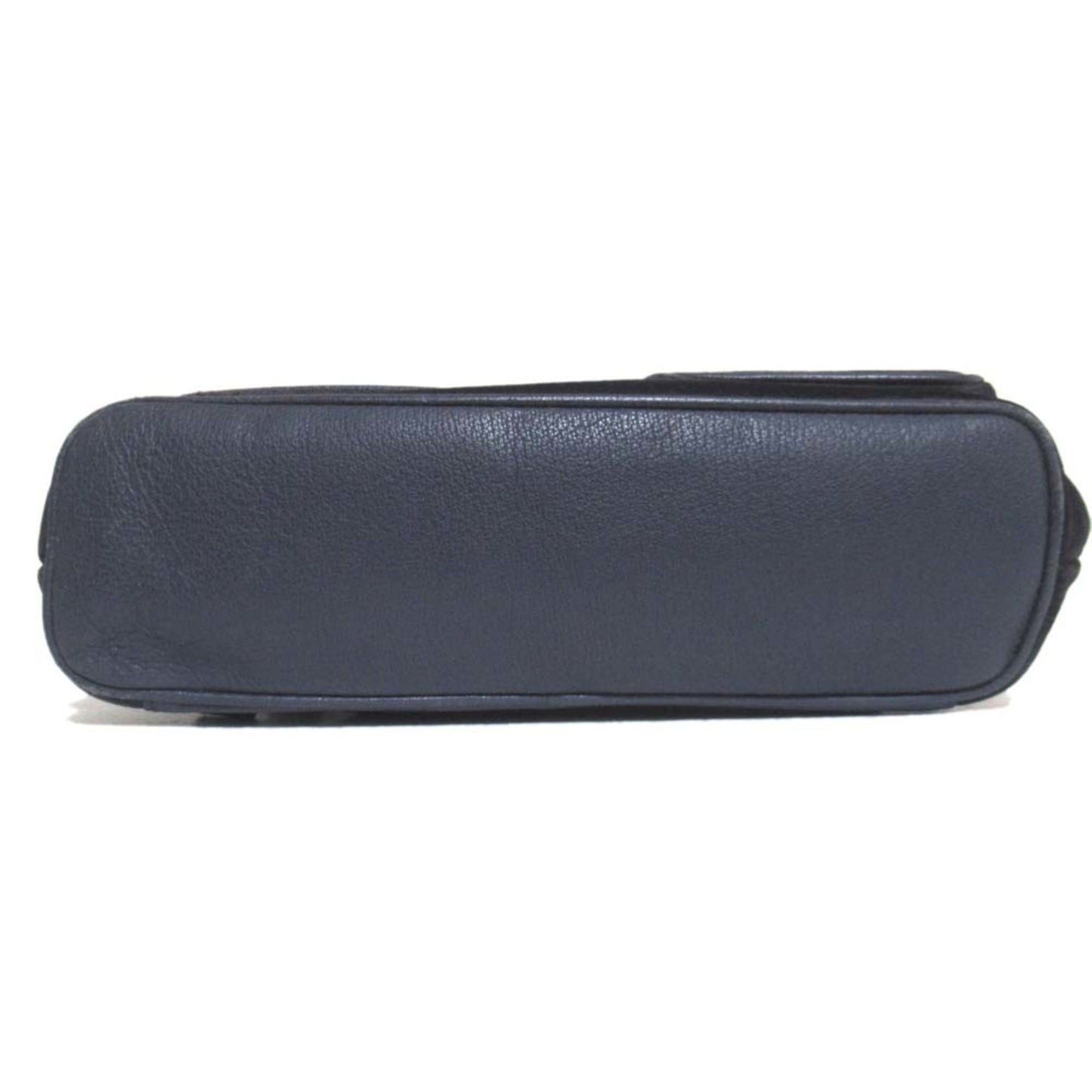 Gucci Navy Suede Leather Backpack