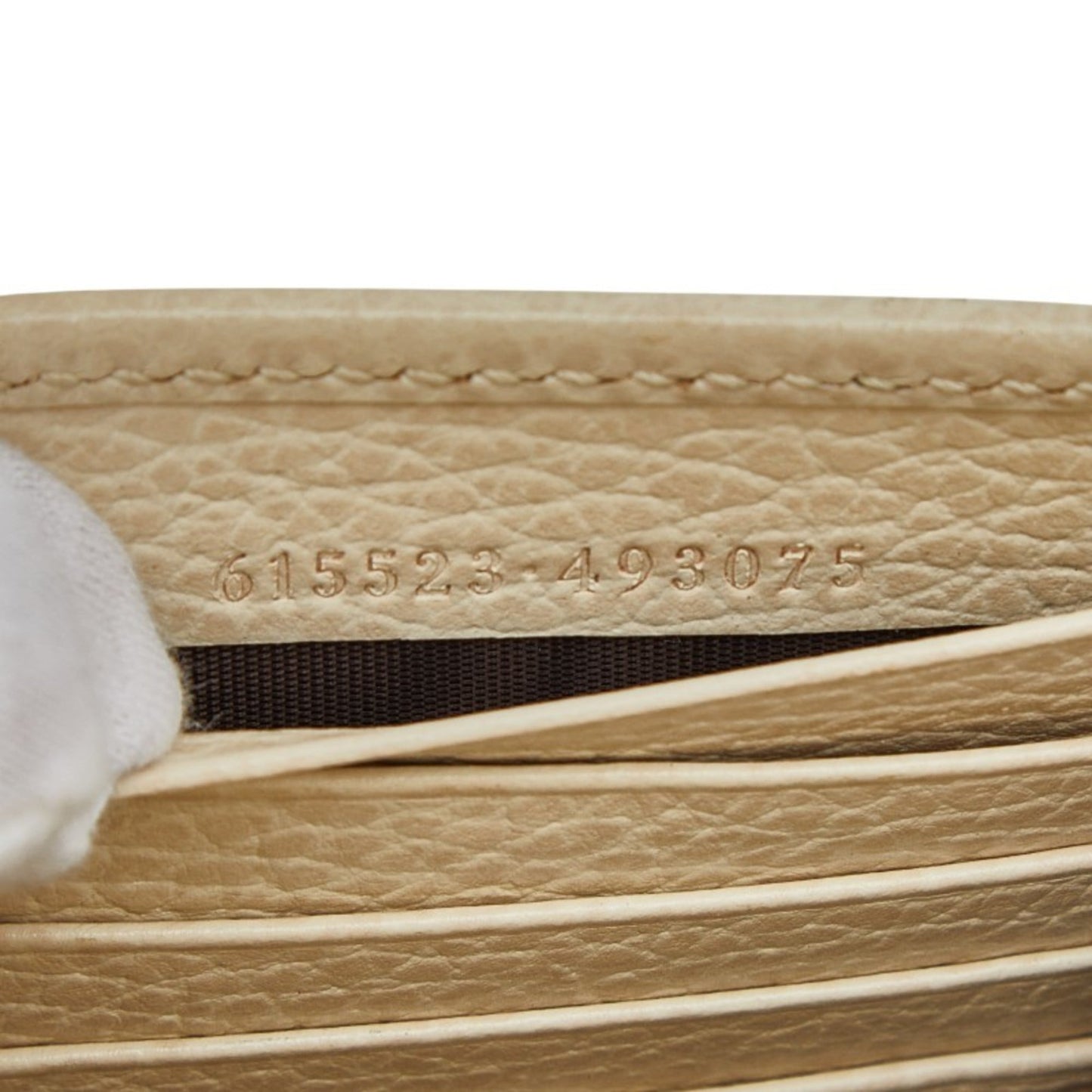 Gucci White Leather Shoulder Bag