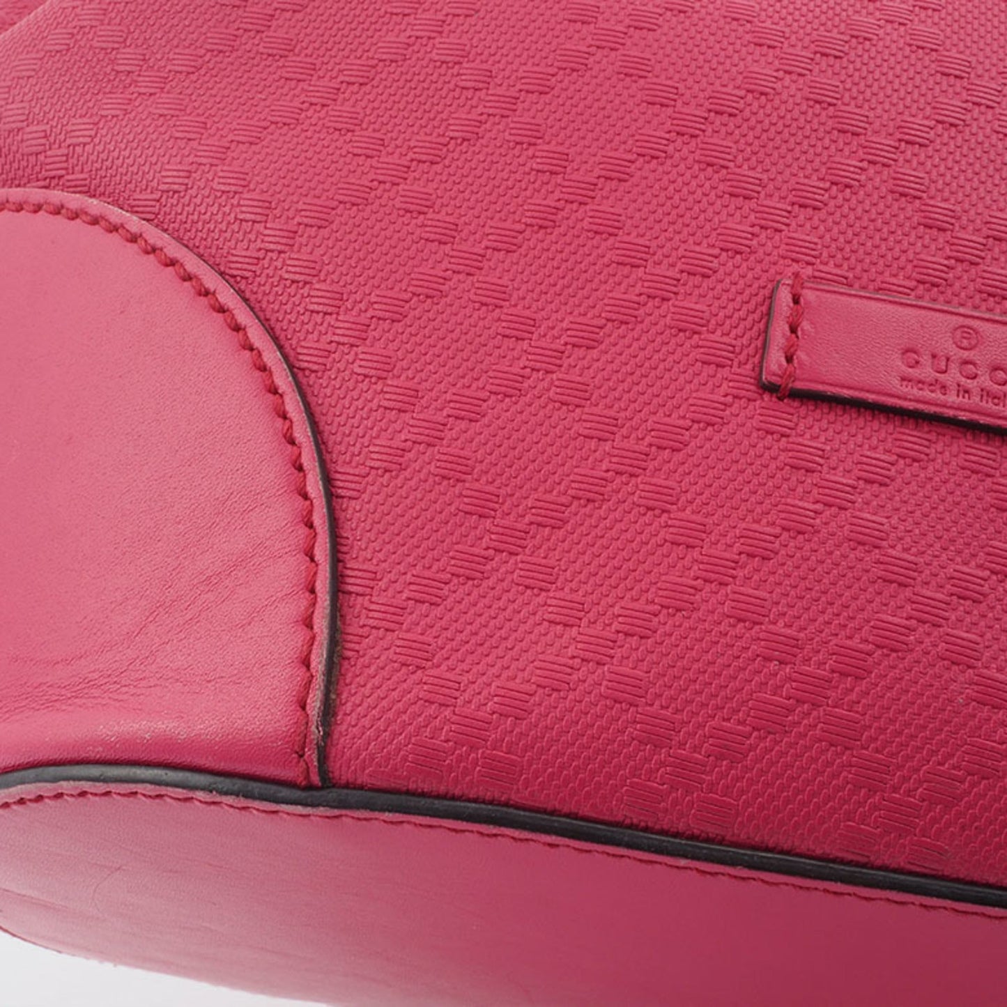 Gucci Pink Leather Shoulder Bag