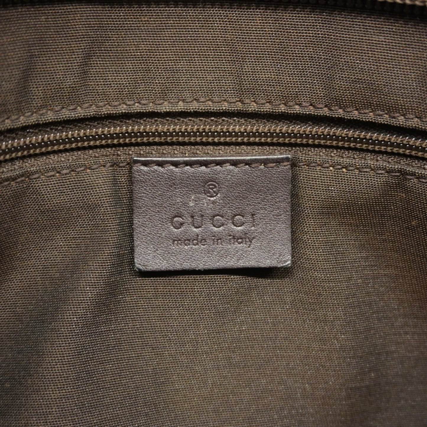 Gucci Brown Pvc Shoulder Bag