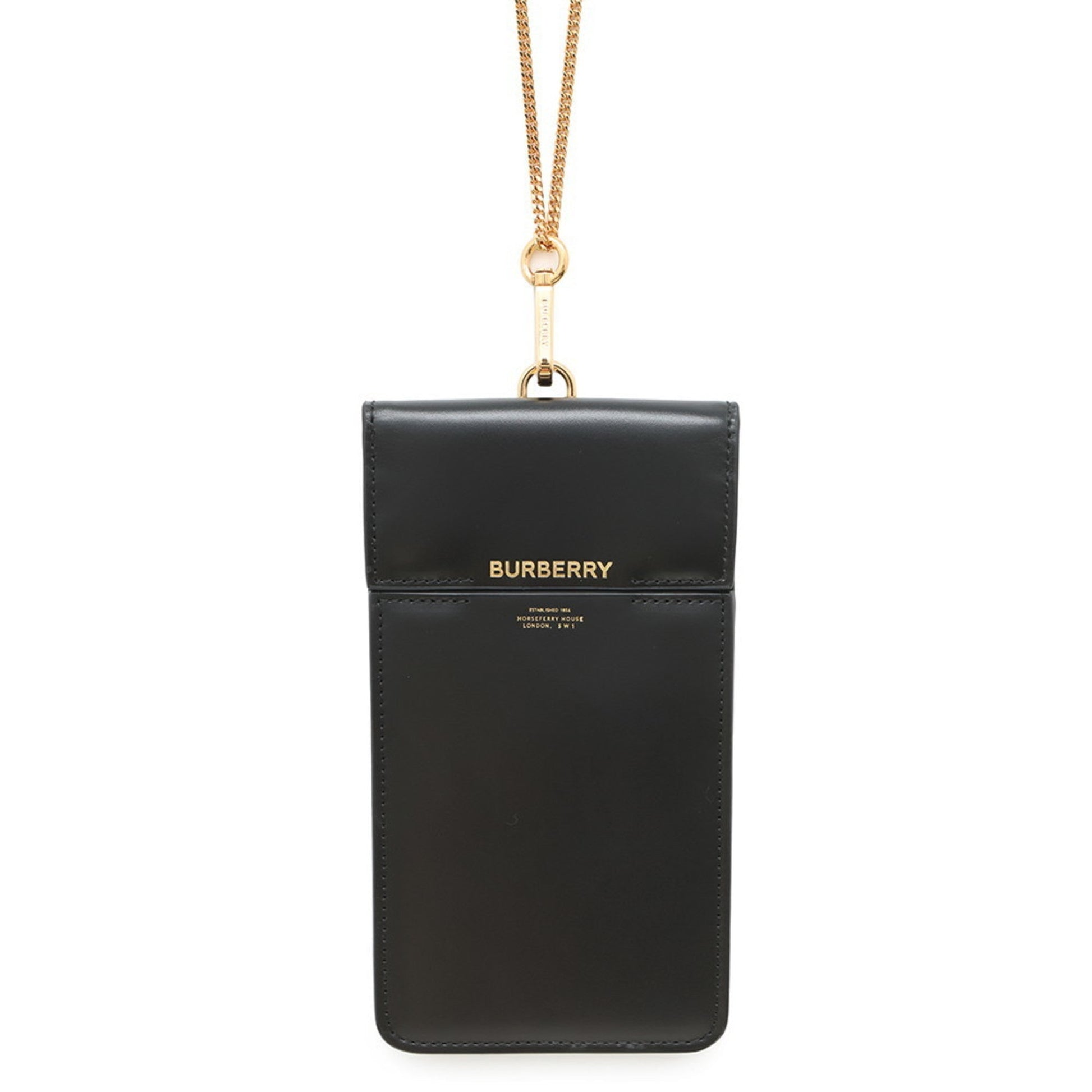 Burberry Shoulder Bag Leather Black Shoulder Bag 40