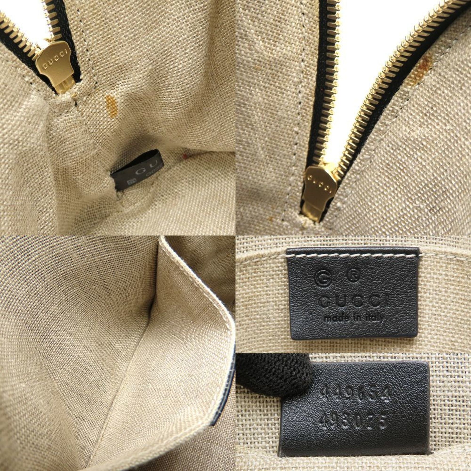 Gucci Black Leather Handbag
